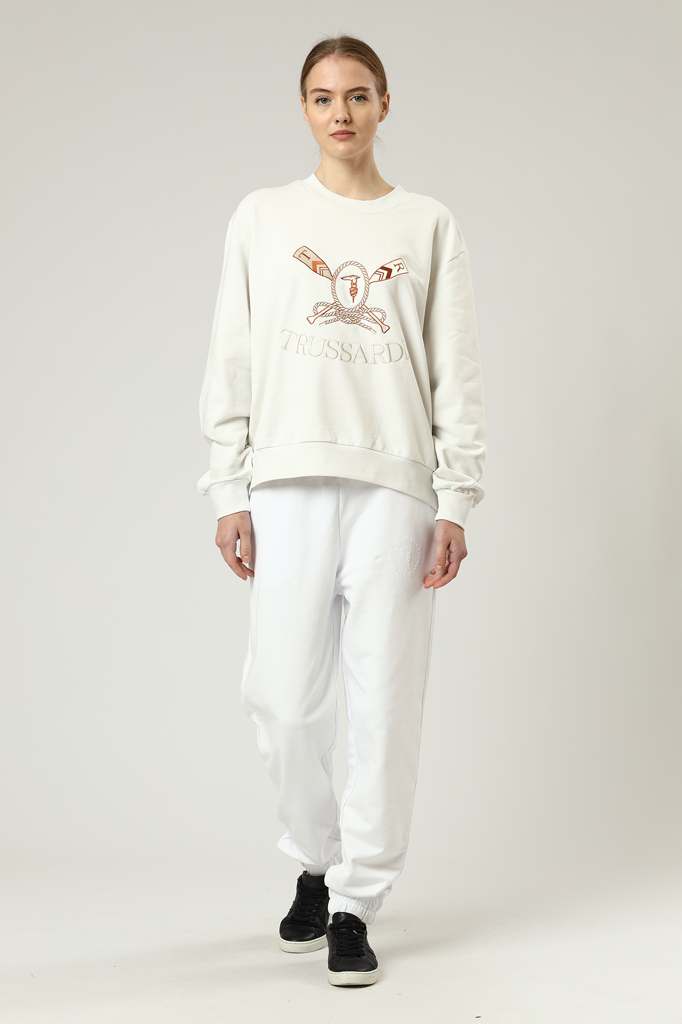 56P00356-1T005813 брюки спортивные джоггеры trussardi 