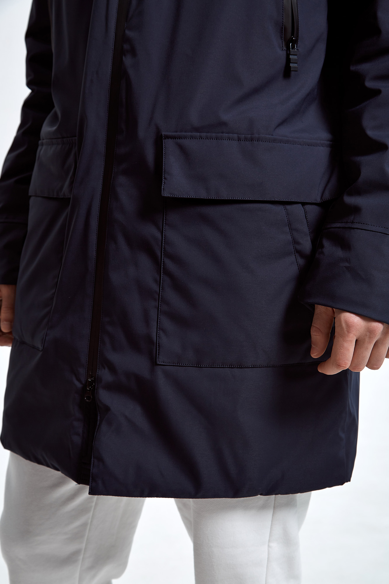 22-770 Парка пуховая The Hills Синий