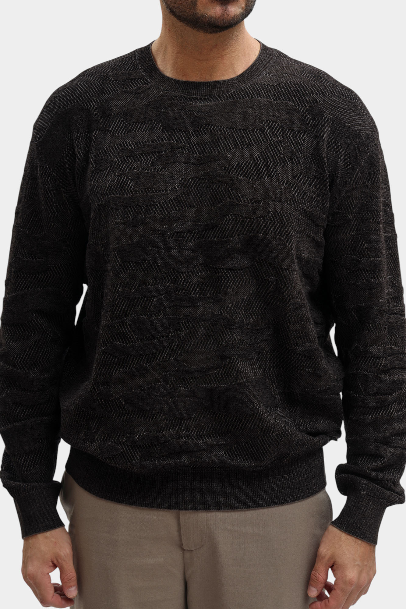 XM001976_AF11966 Джемпер Armani Exchange Черный