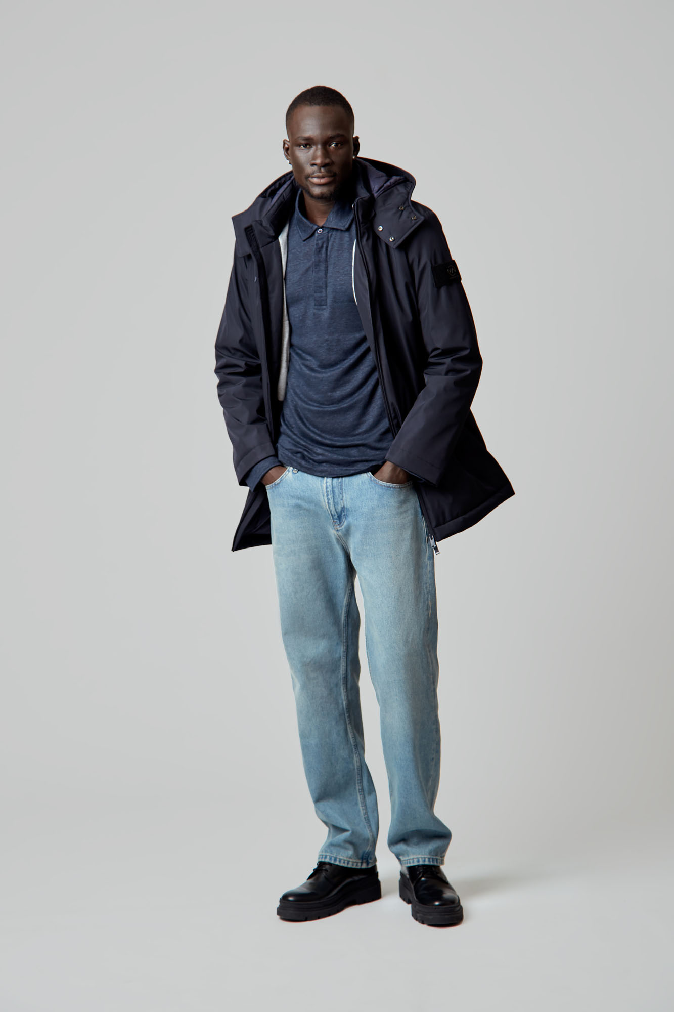 VM-CRI-52-330 Парка Van Mich Синий