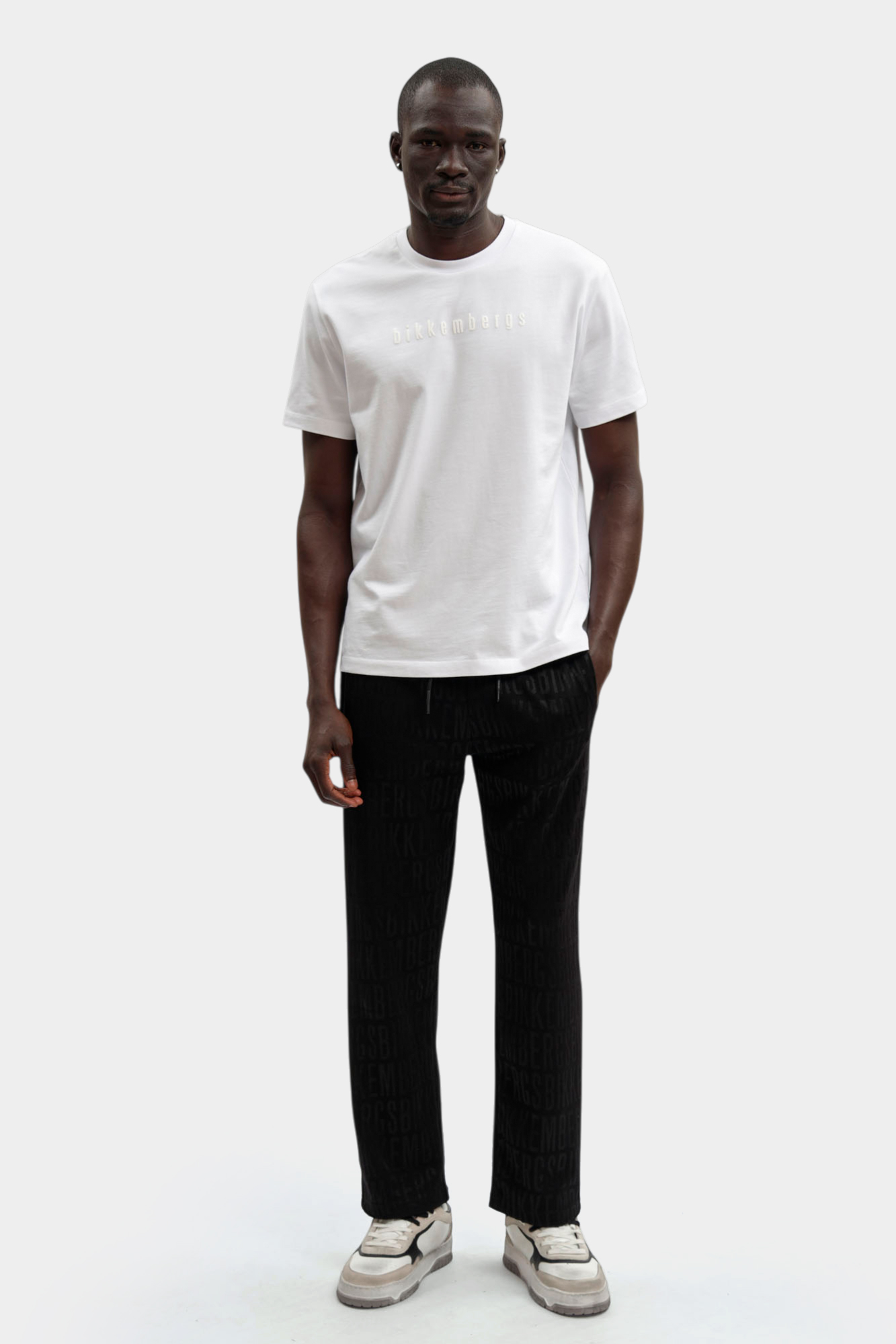 BMF1534 Брюки спортивные Bikkembergs Черный