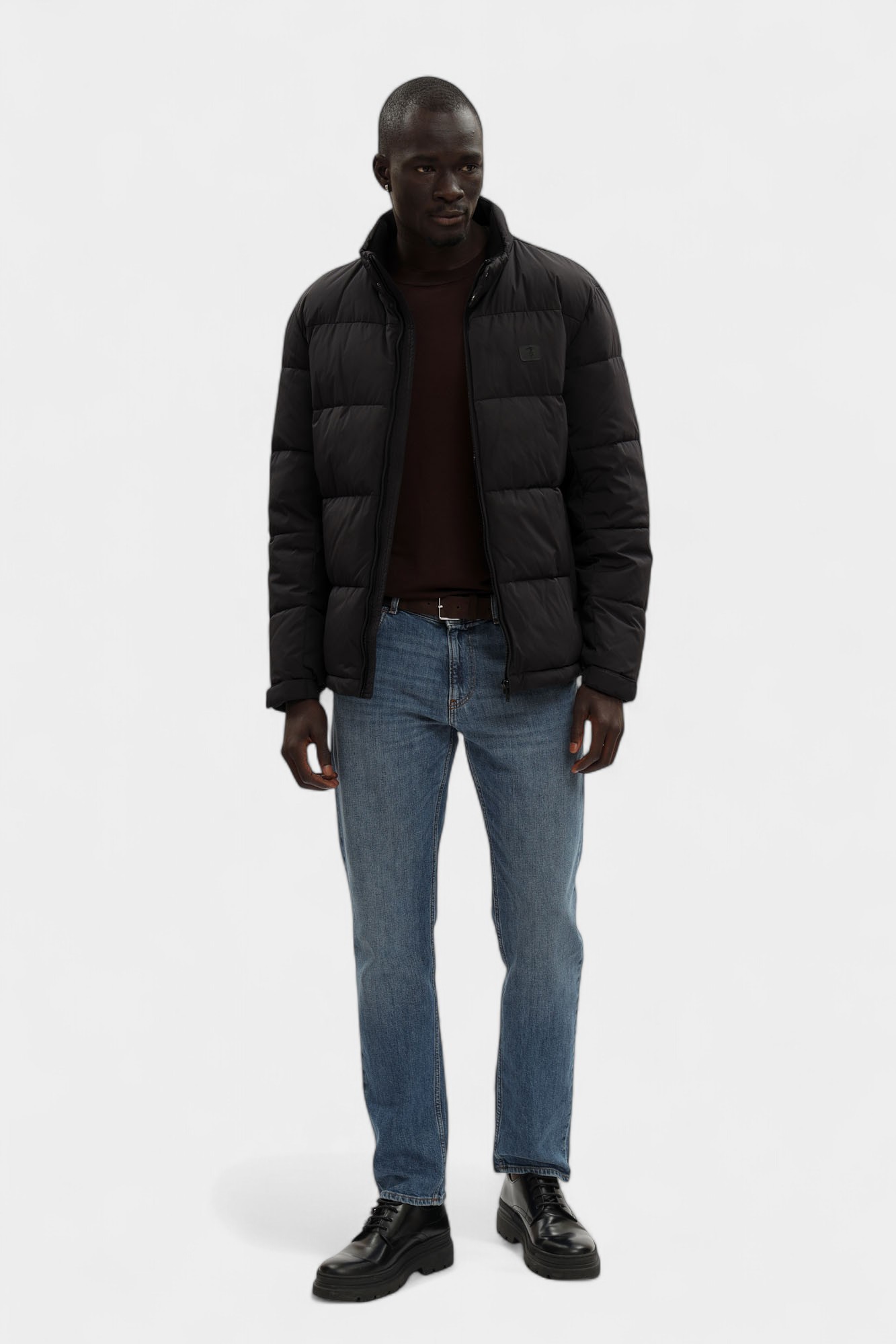 F007M000012N-MO804N11-08YS Куртка пуховая Trussardi Черный