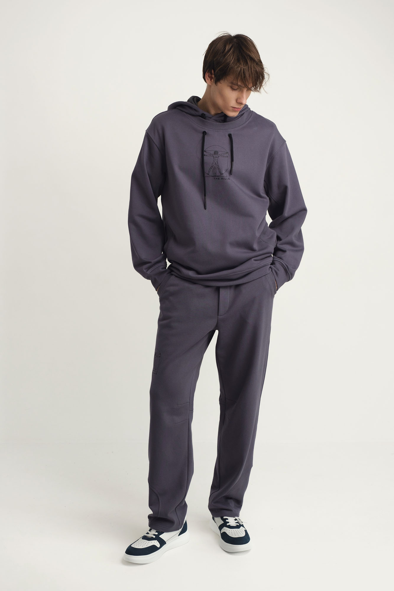 M-242-P-20-0022 Брюки спортивные The Hills Синий