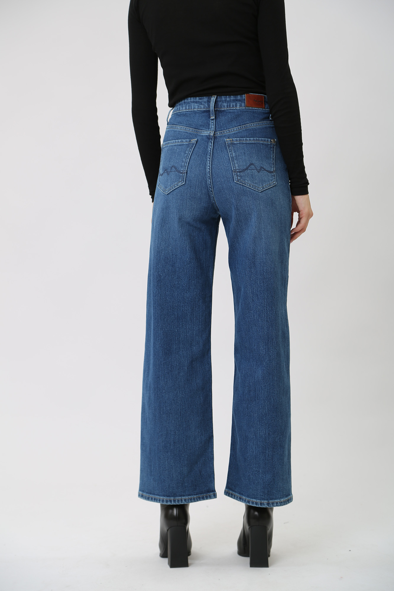 PL204598GX8 джинсы wide leg jeans uhw  pepe jeans 