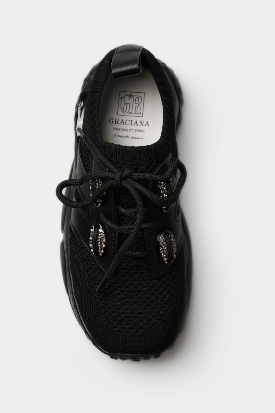 QS636-G202 Кроссовки Graciana Черный