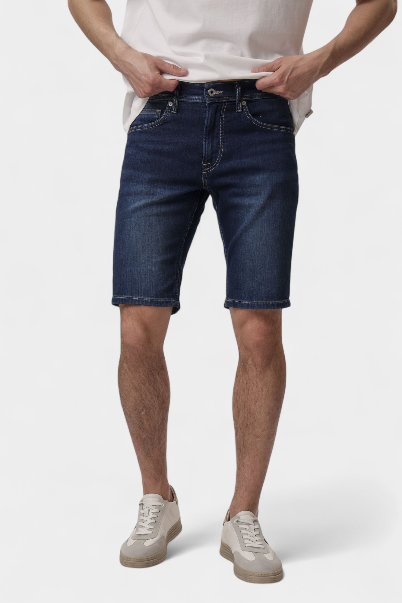 PM801075E Шорты джинсовые Pepe Jeans Синий
