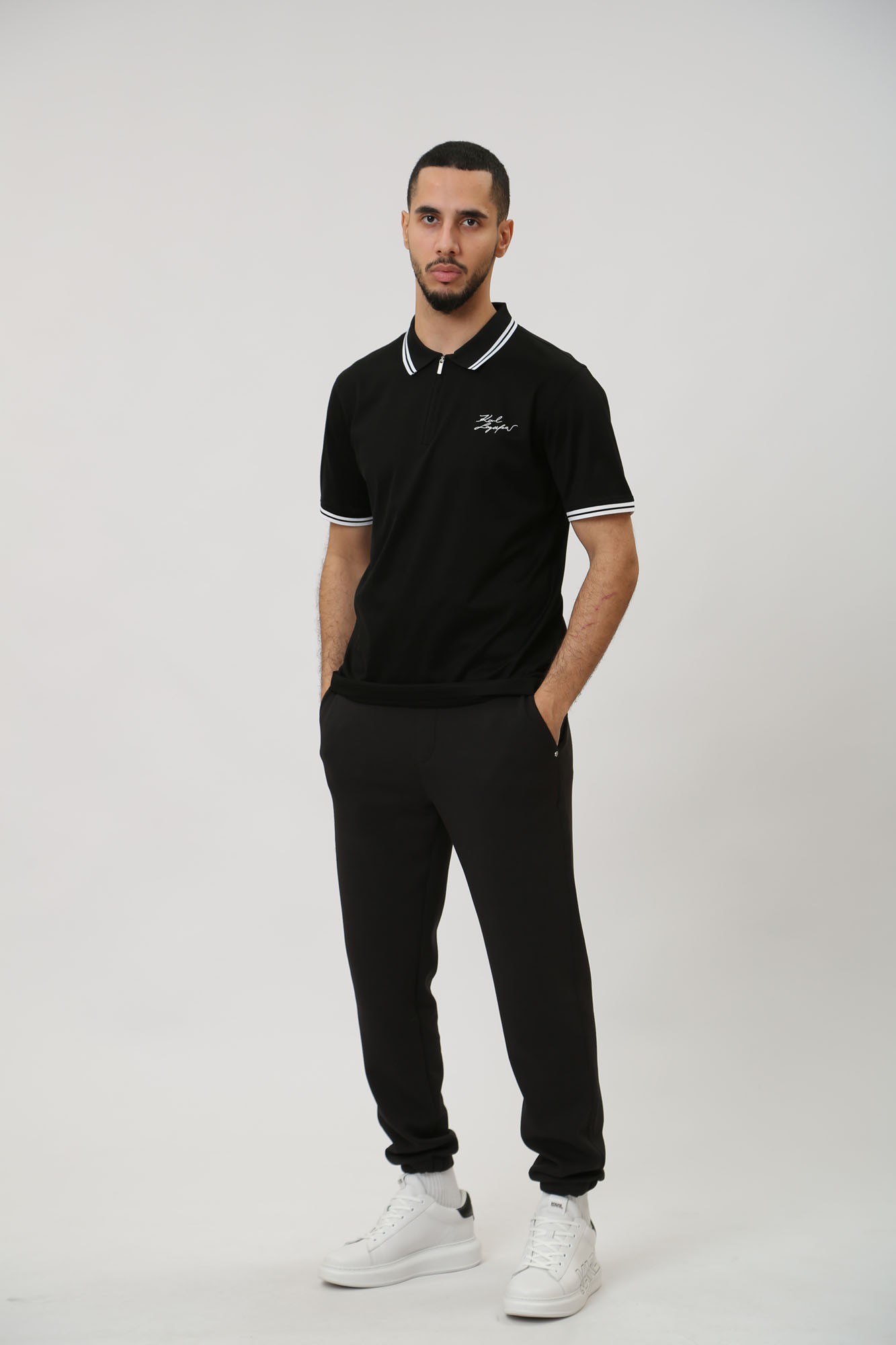 541200_745080 Поло Karl Lagerfeld Черный