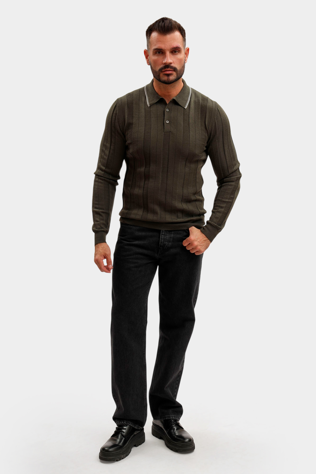 M0048000006N-MK608K02-123M Поло Trussardi Хаки