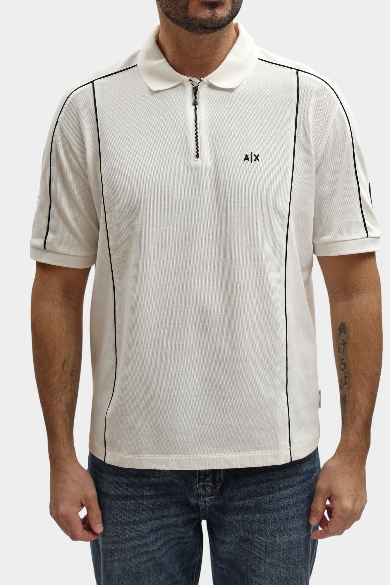 XM002375_AF10366 Поло Armani Exchange Белый