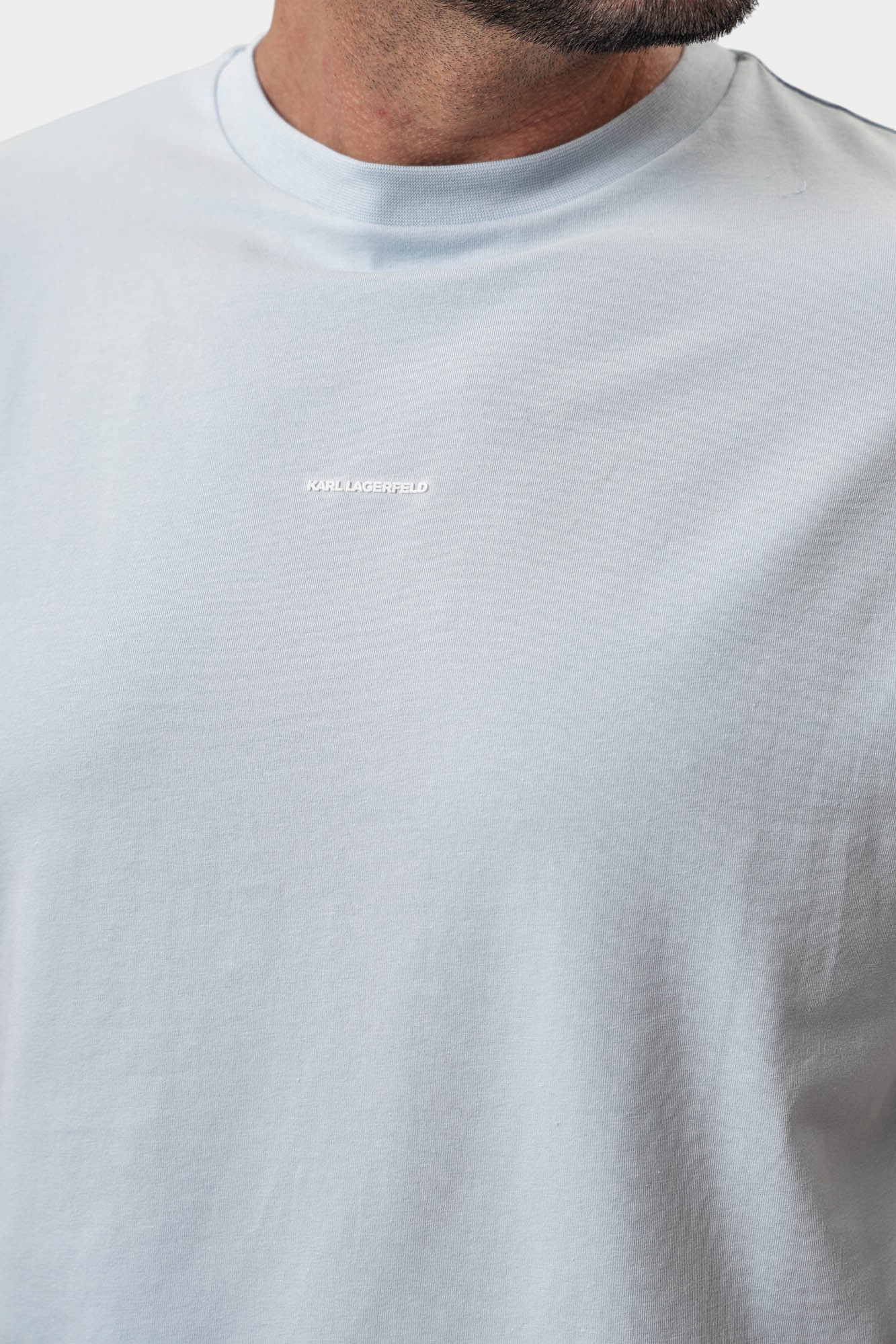 552235_755030 Футболка Karl Lagerfeld Голубой