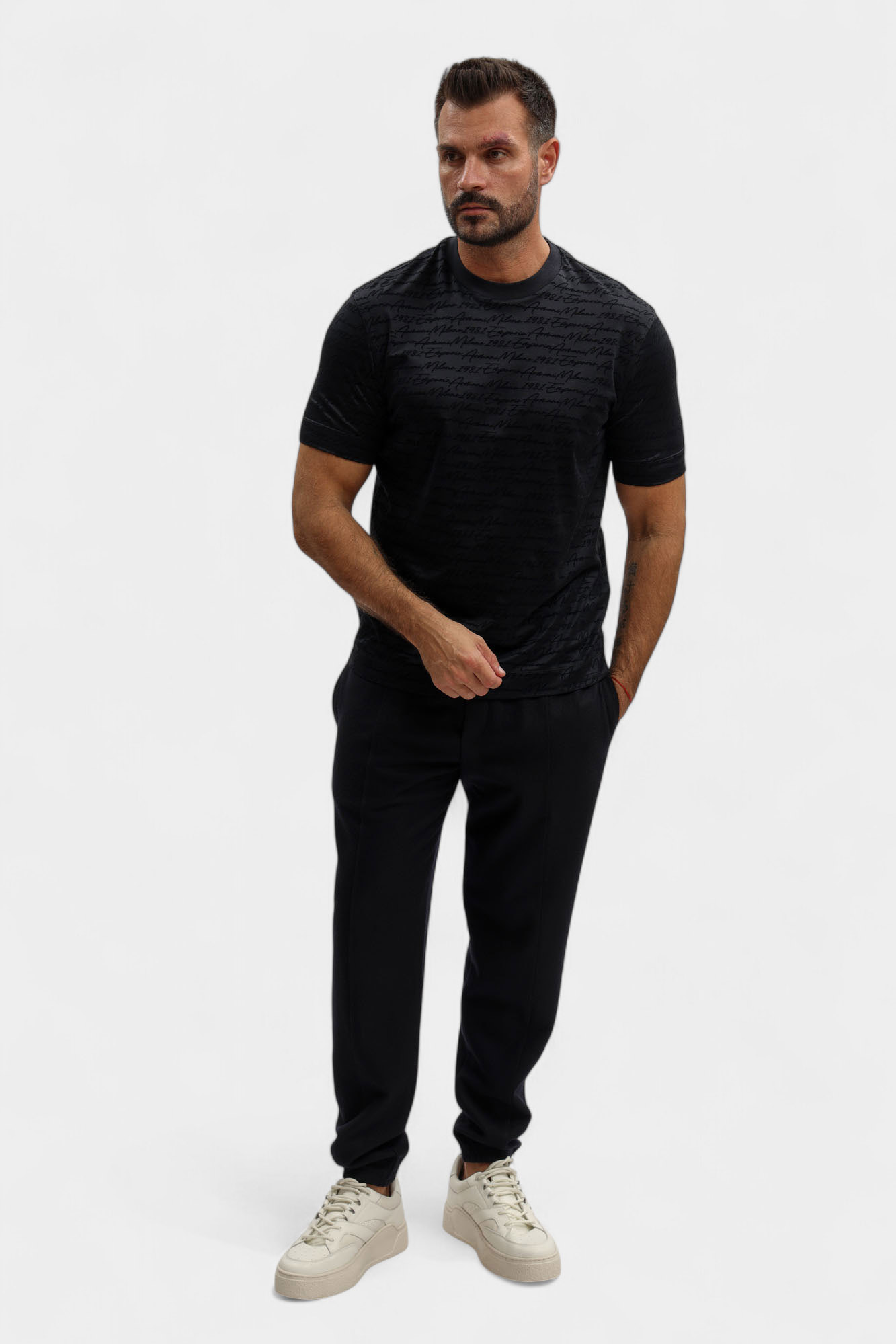 EM002957_ AF10017 Футболка Emporio Armani Синий