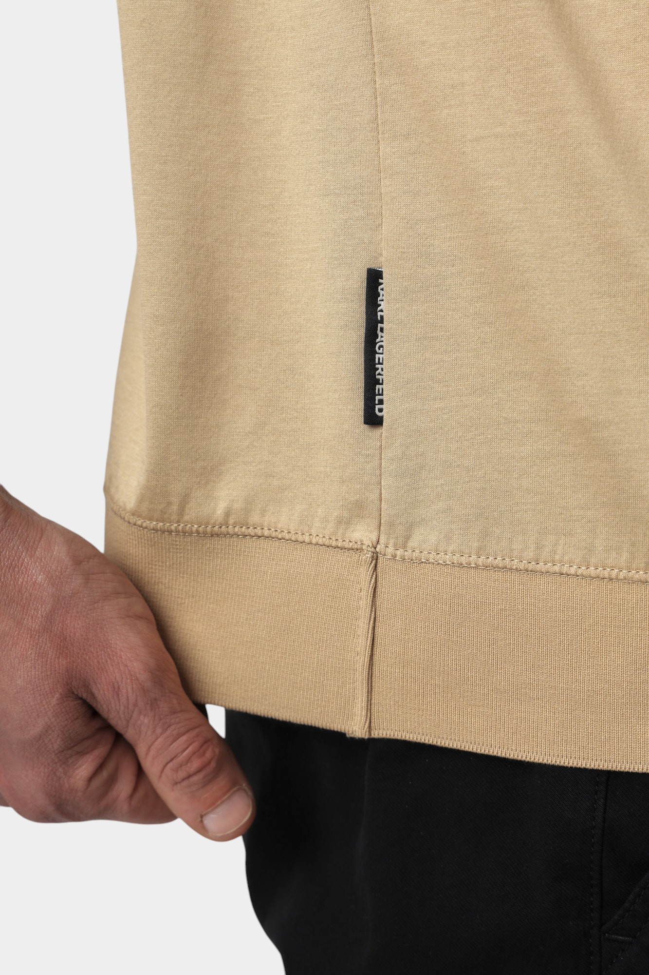 552200_745000 Поло Karl Lagerfeld Бежевый