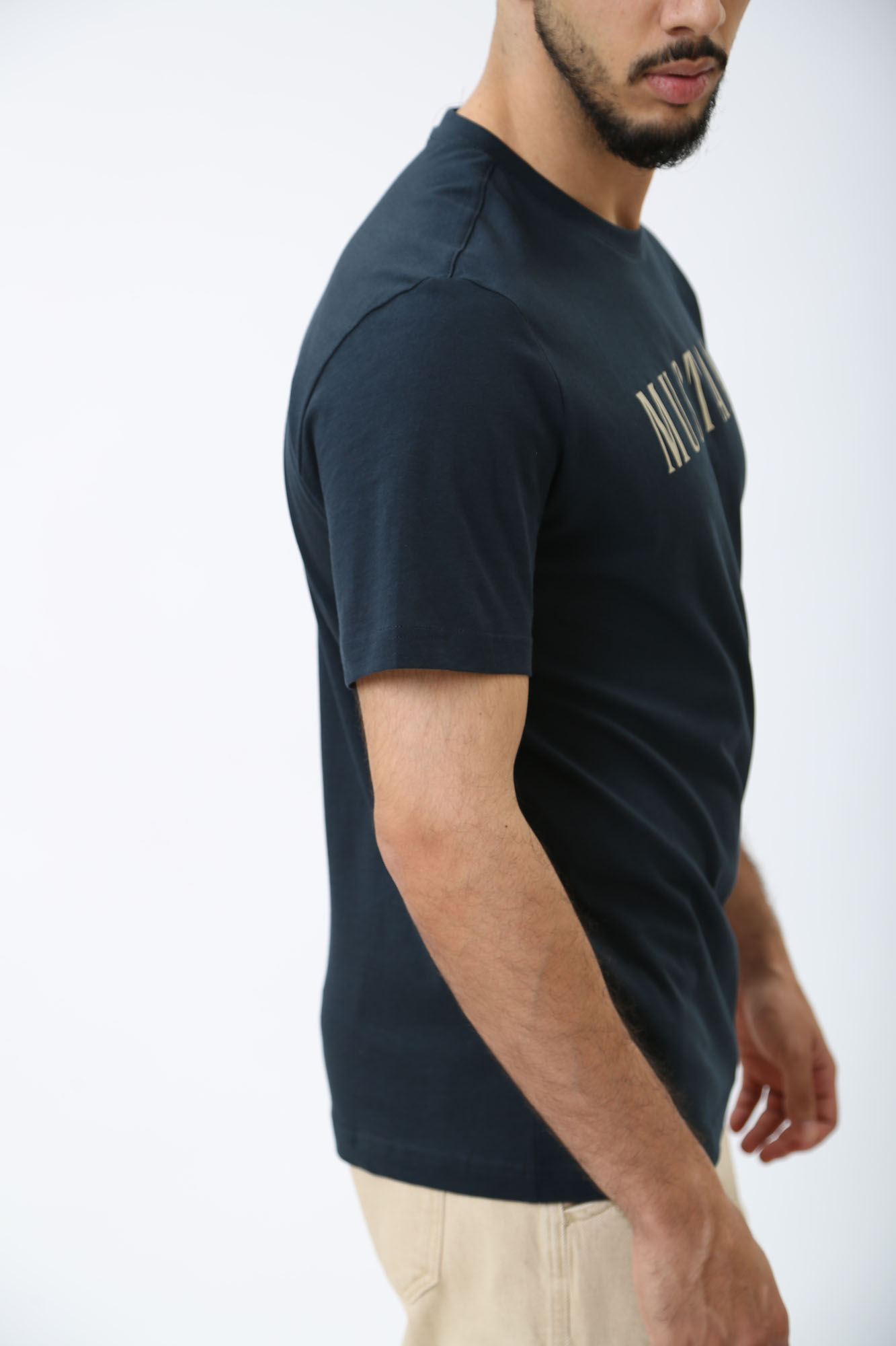 1014695 Футболка Mustang Синий