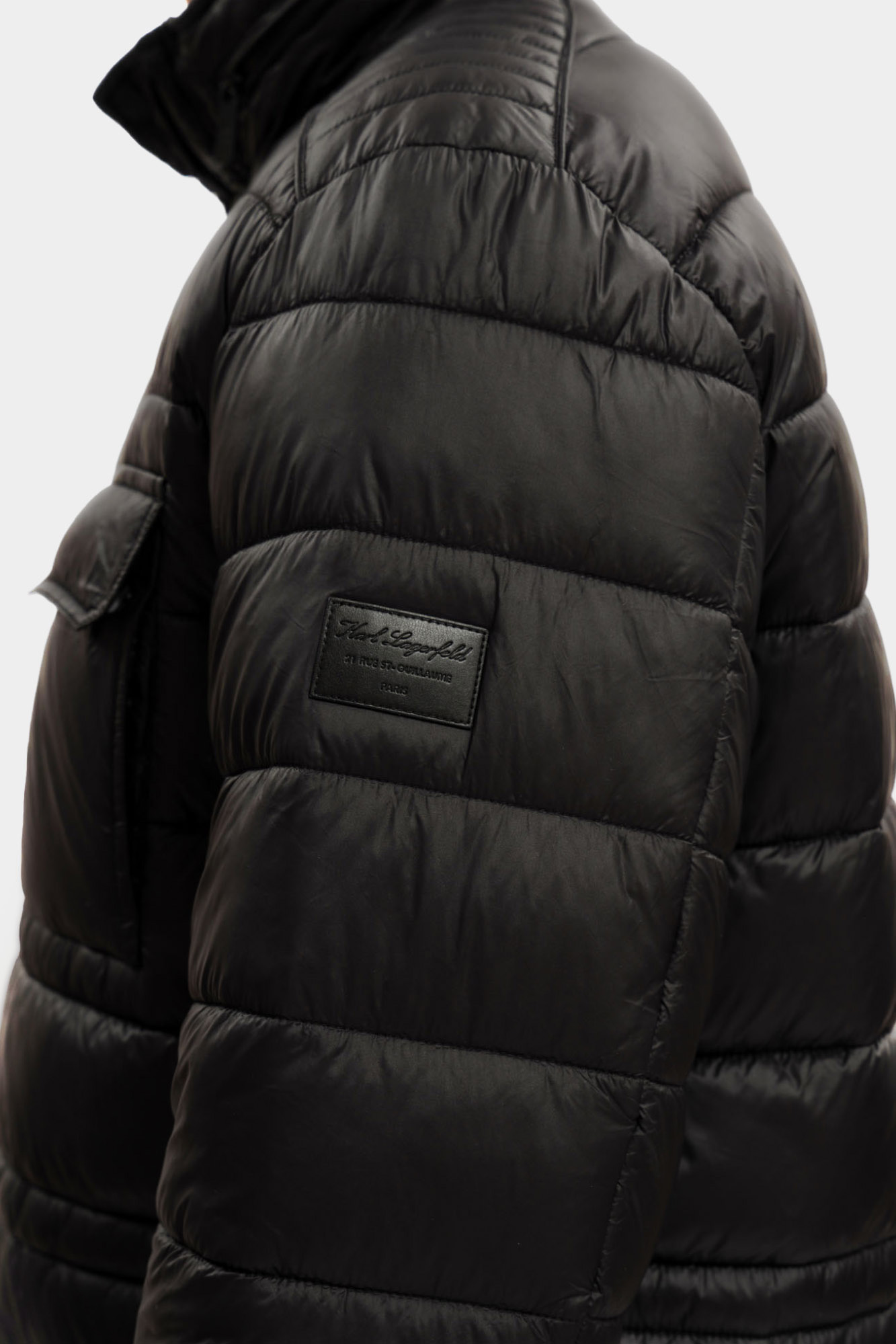 553590_505025 Куртка пуховая Karl Lagerfeld Черный