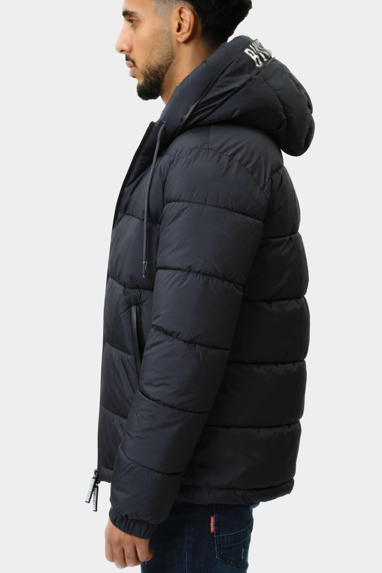 PBMG0445 Куртка пуховая Bikkembergs Синий