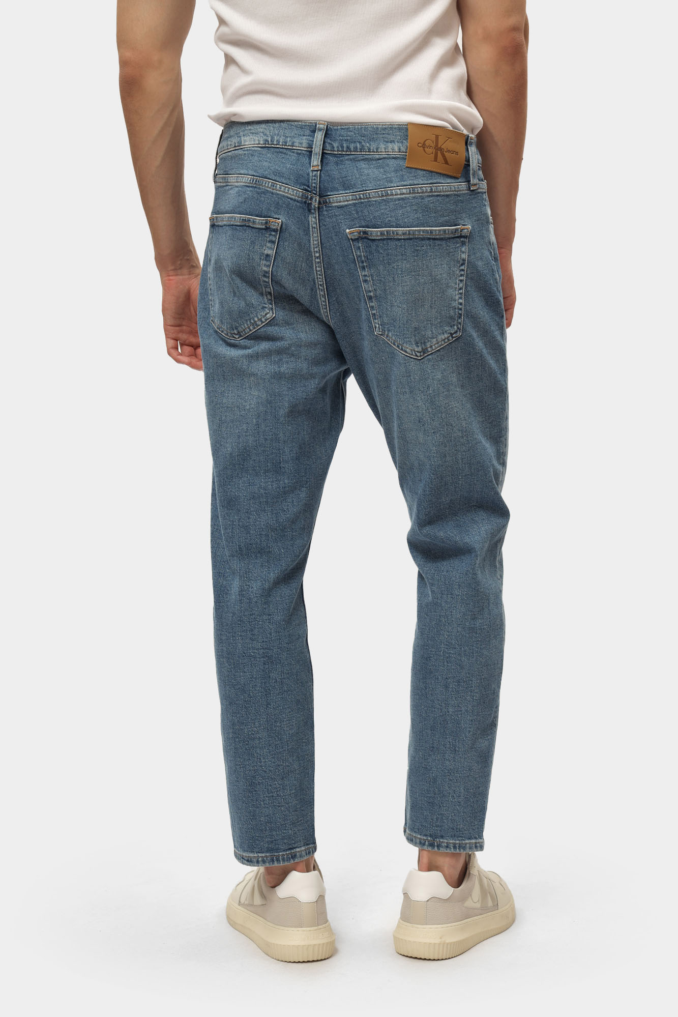 J30J327175 Брюки джинсовые Calvin Klein Jeans Голубой