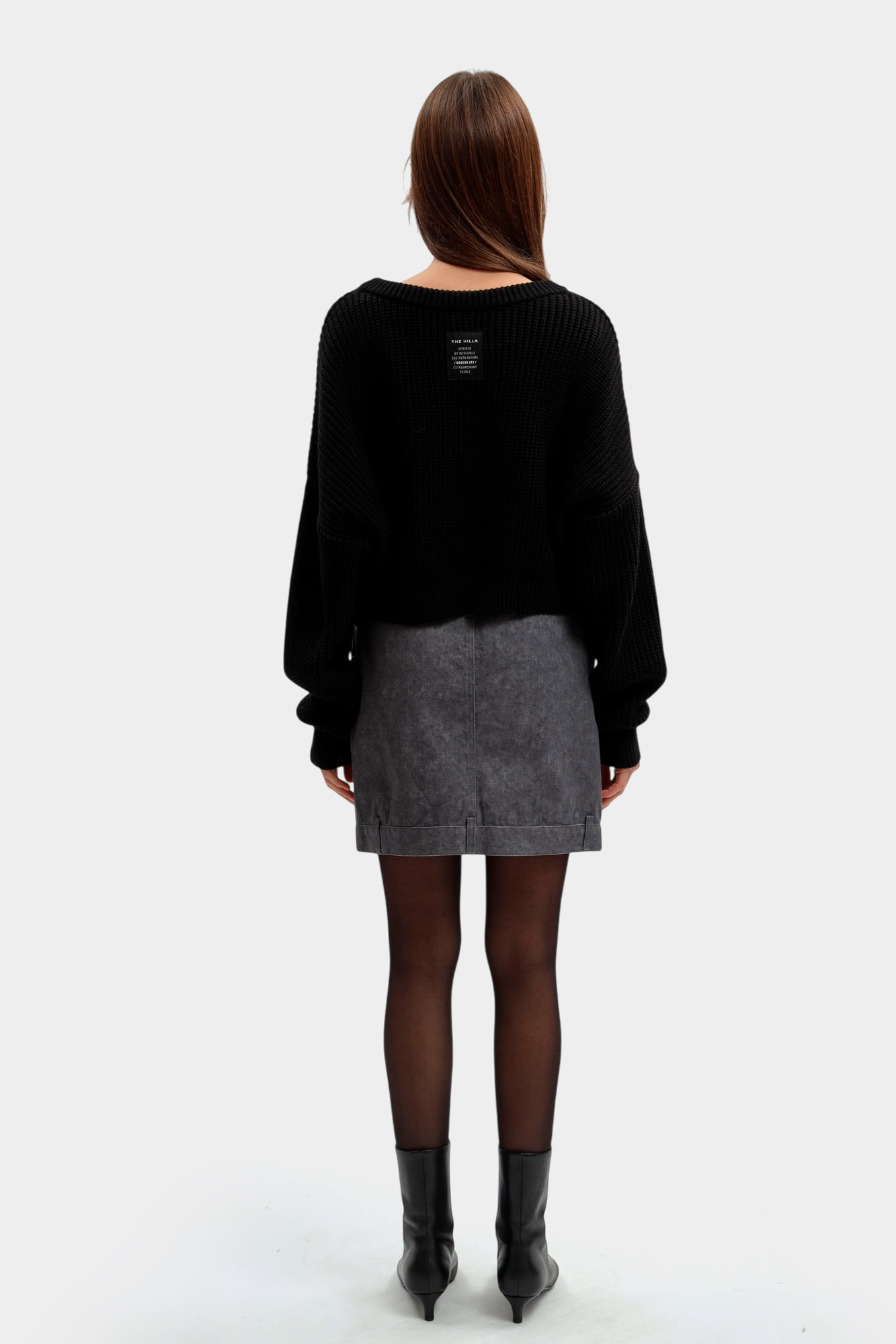 W-261-TH-56-1104 юбка джинсовая the hills 