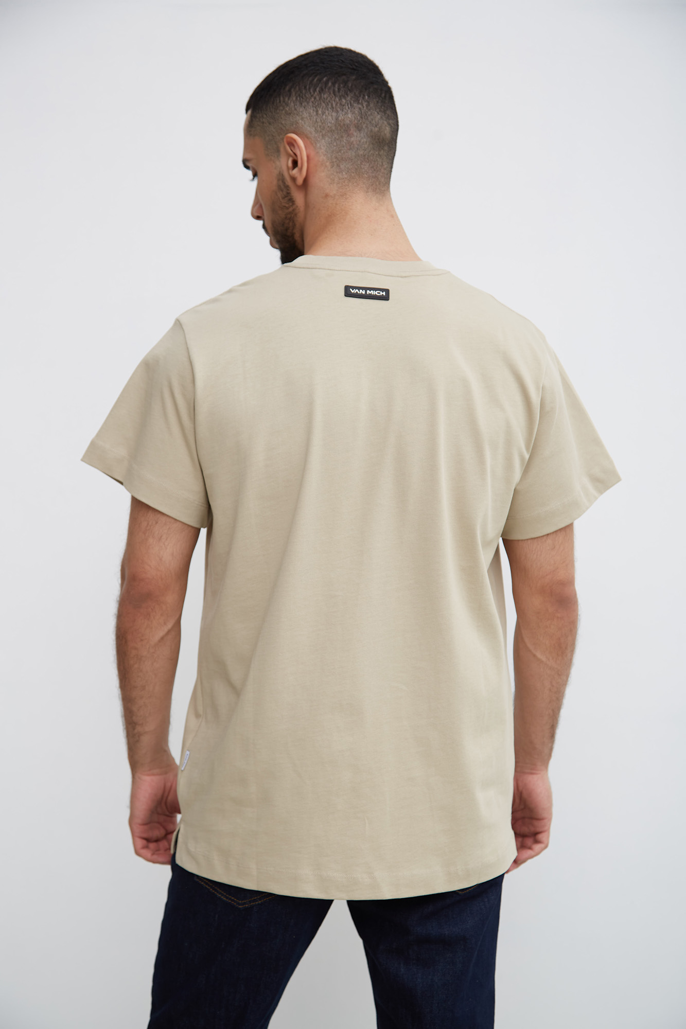 VM-231-22-034 Футболка Van Mich Бежевый