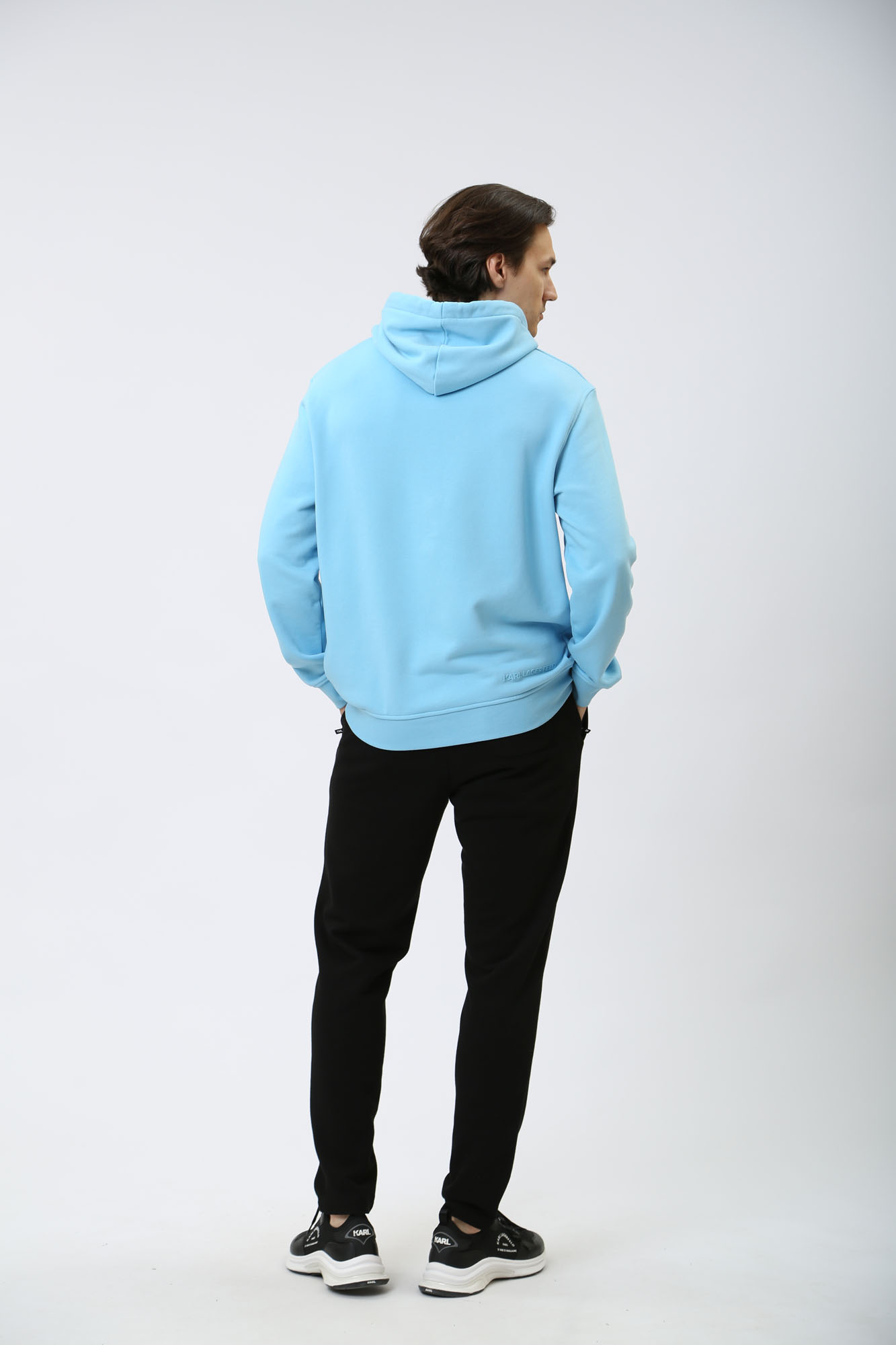 542900_705036 Худи Karl Lagerfeld Голубой