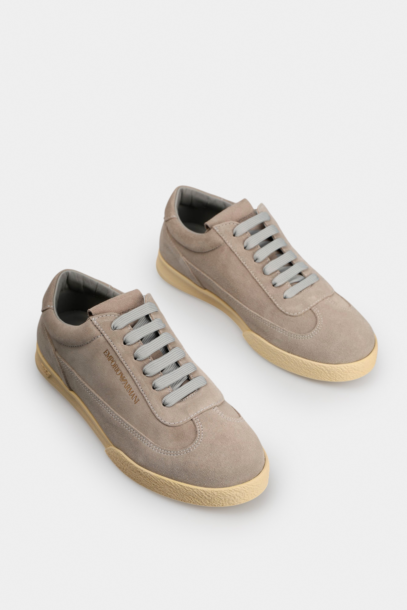 EW002694_ AF14906 Кеды Emporio Armani Бежевый