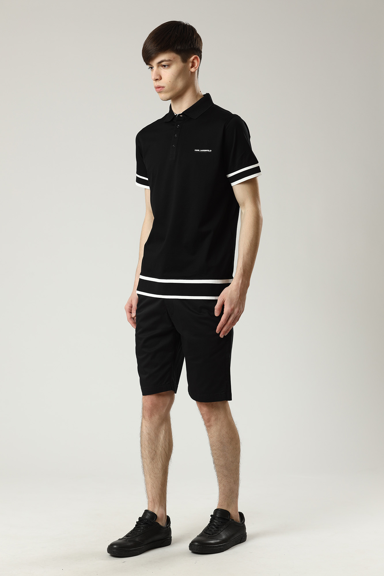 521801_255811 Шорты Karl Lagerfeld Черный