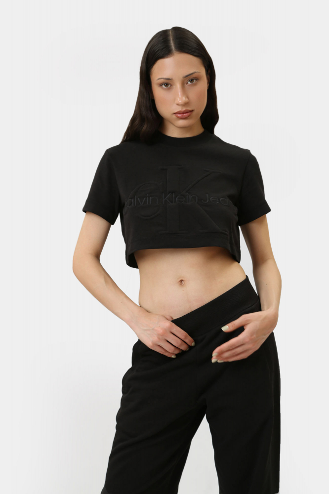 Джинсы HIGH RISE SKINNY Calvin Klein Jeans Хлопок Серый