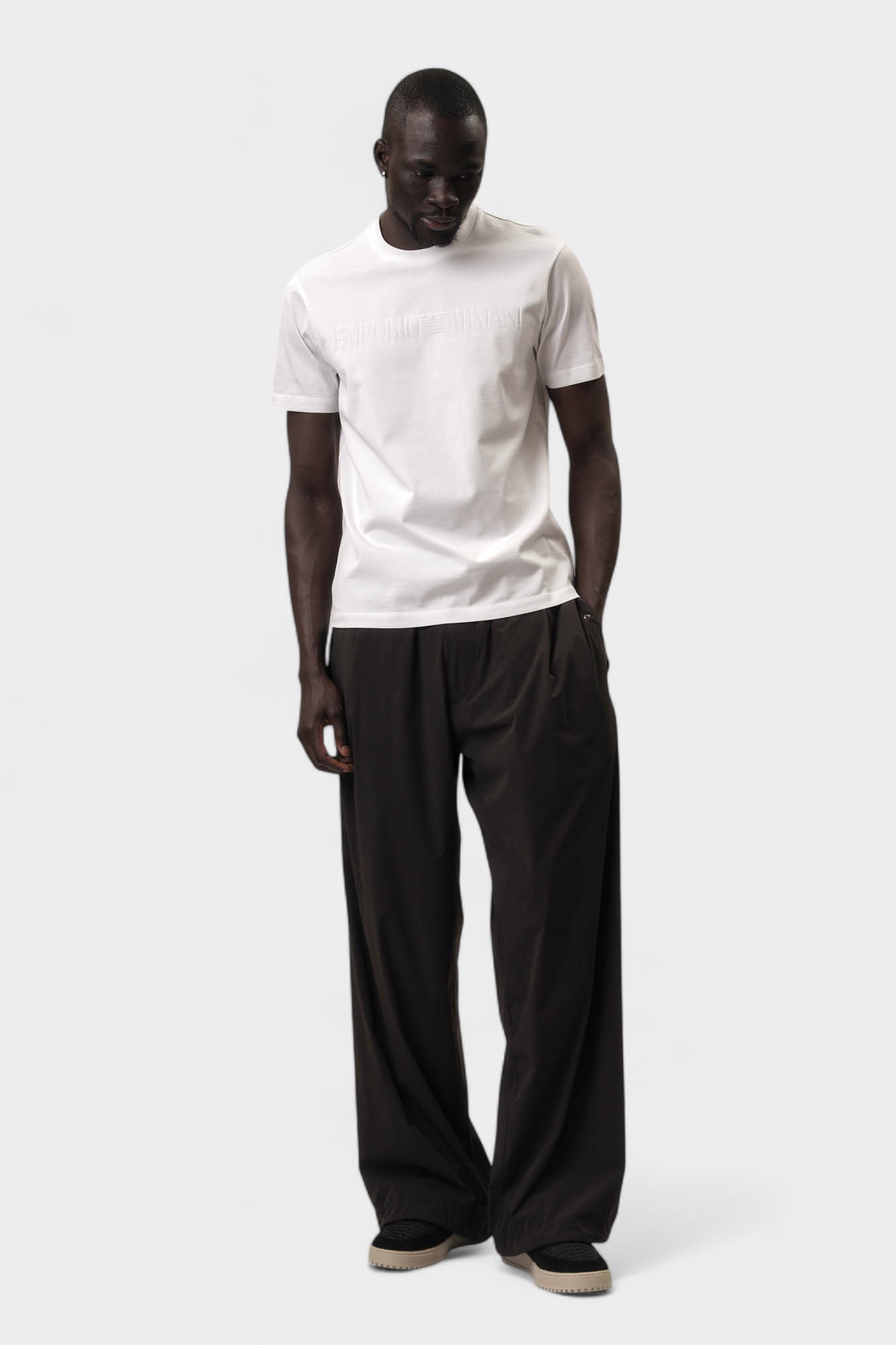 EM001658_AF1 Брюки Emporio Armani Синий