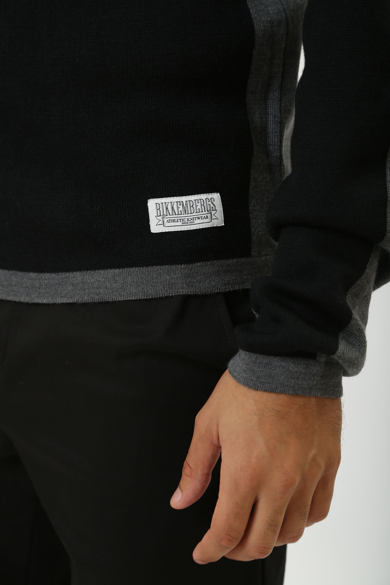 PBMM0386 Джемпер Bikkembergs Черный