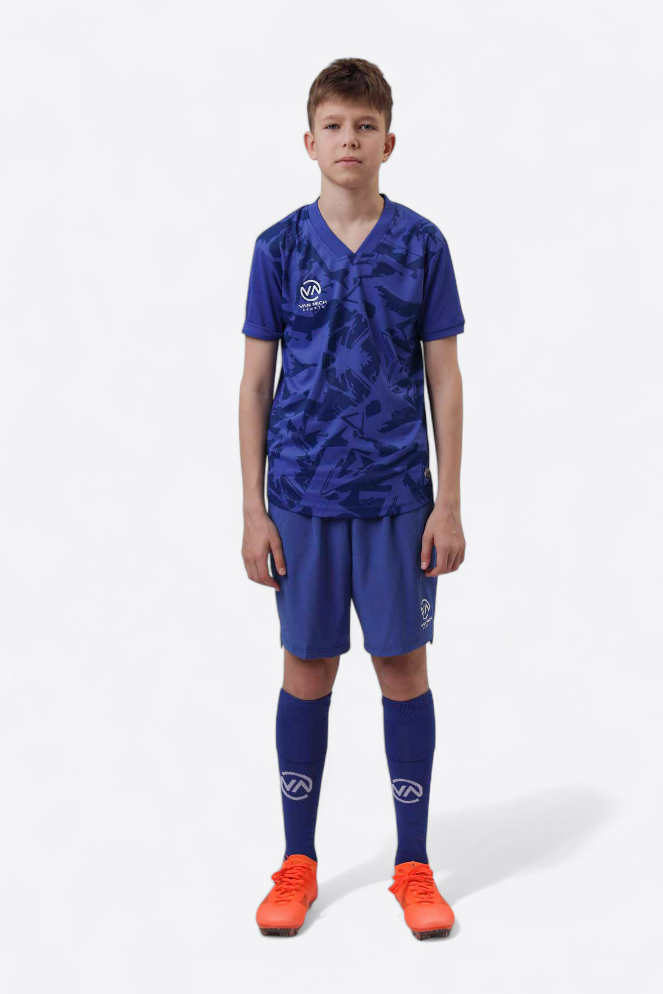 INDJ4299 Футболка игровая Van Mich Sports Синий