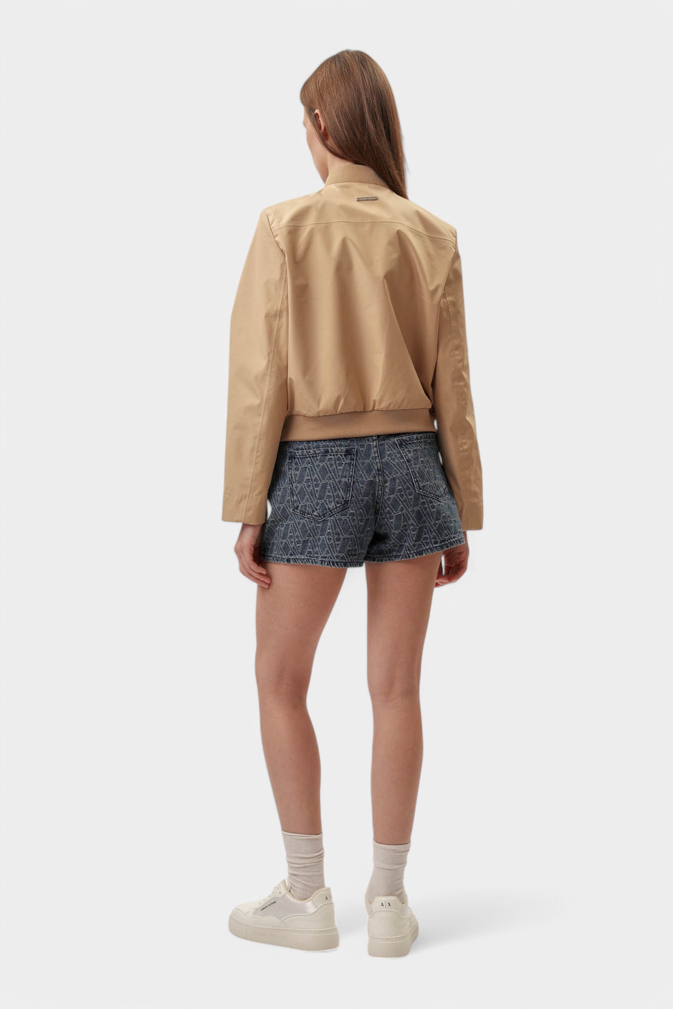 XW000555_AF12844 шорты джинсовые armani exchange 