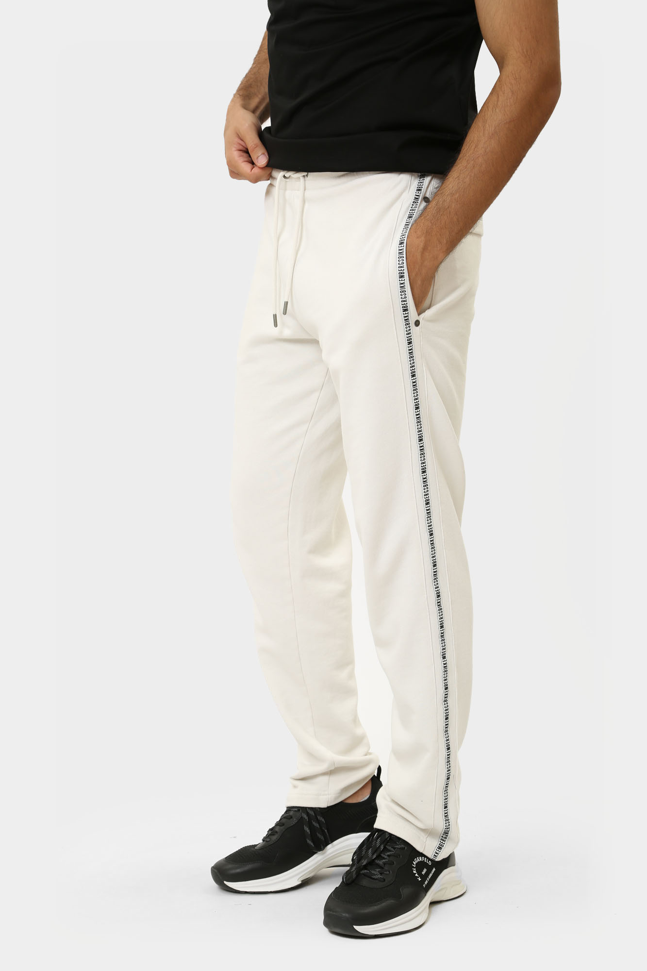 BMF0112 Брюки спортивные Bikkembergs Серый