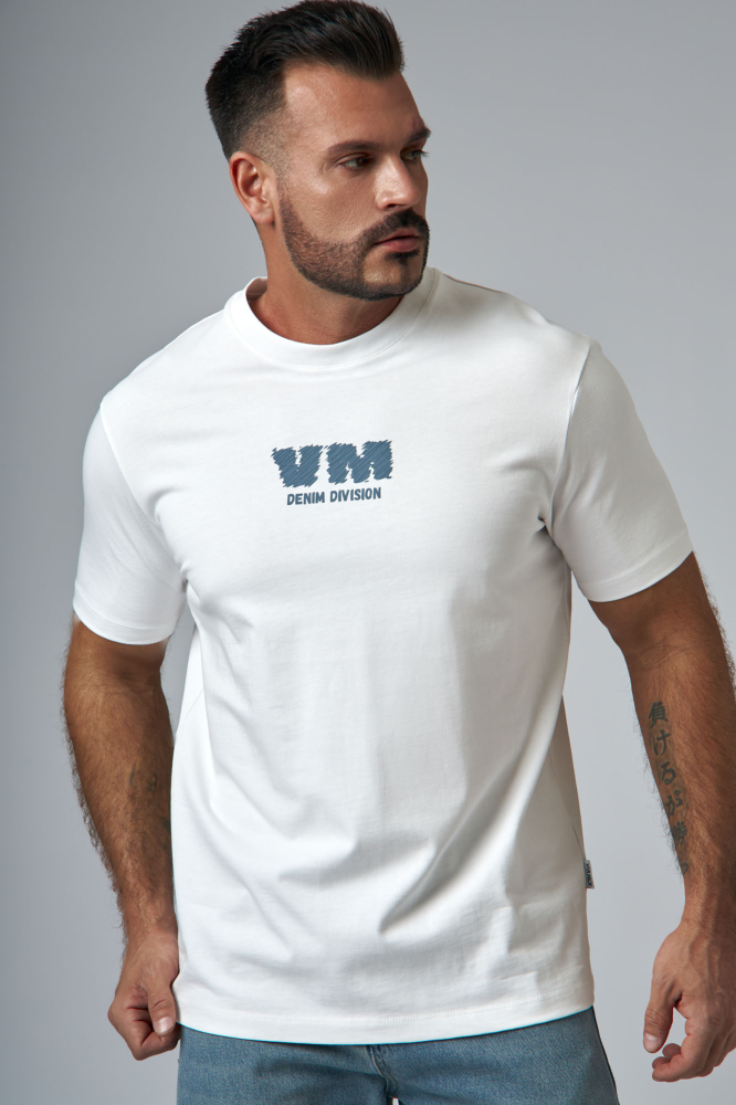 Джинсы Regular Taper Van Mich  Синий