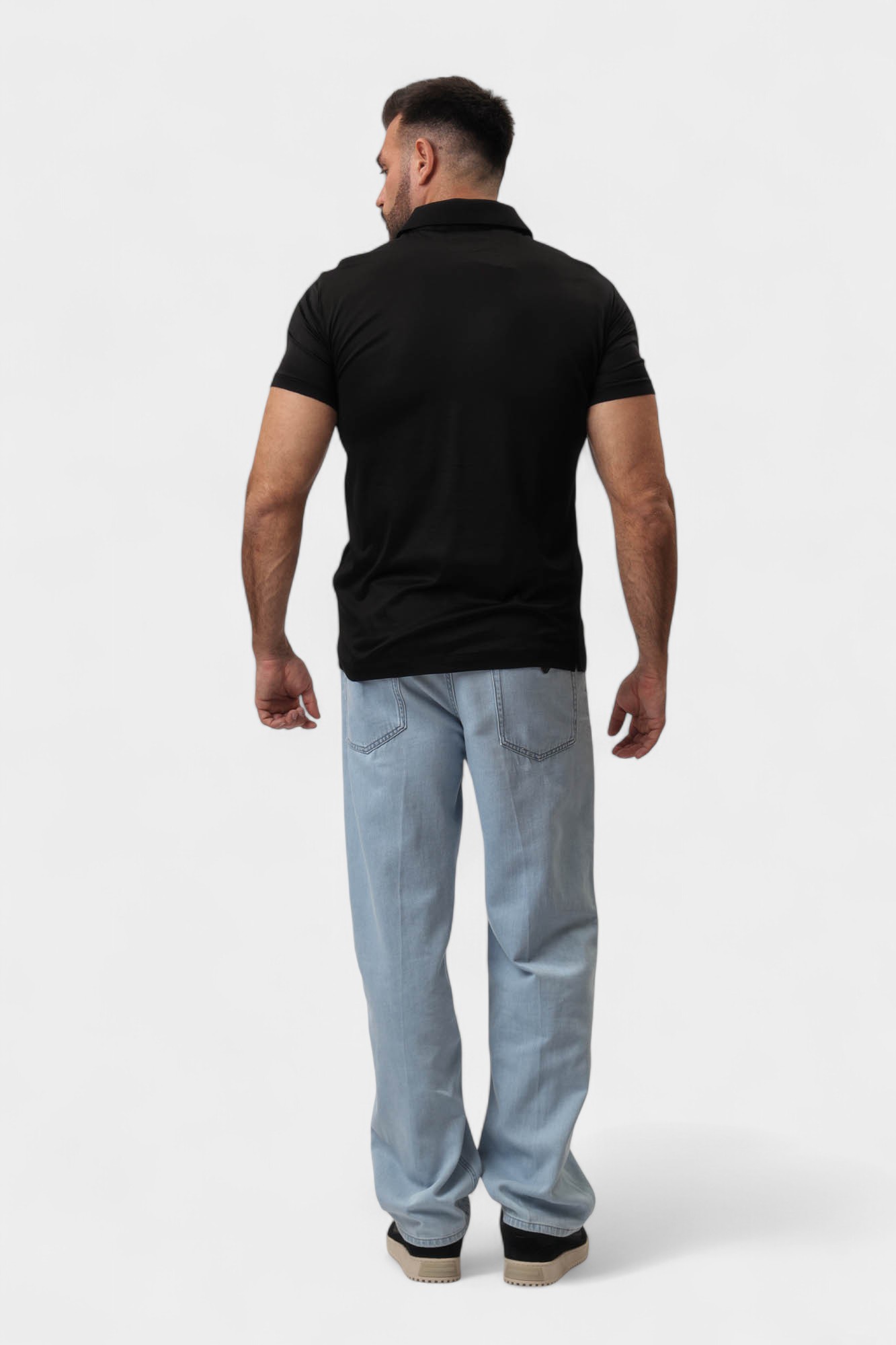 8N1F98_1JUVZ Поло Emporio Armani Черный
