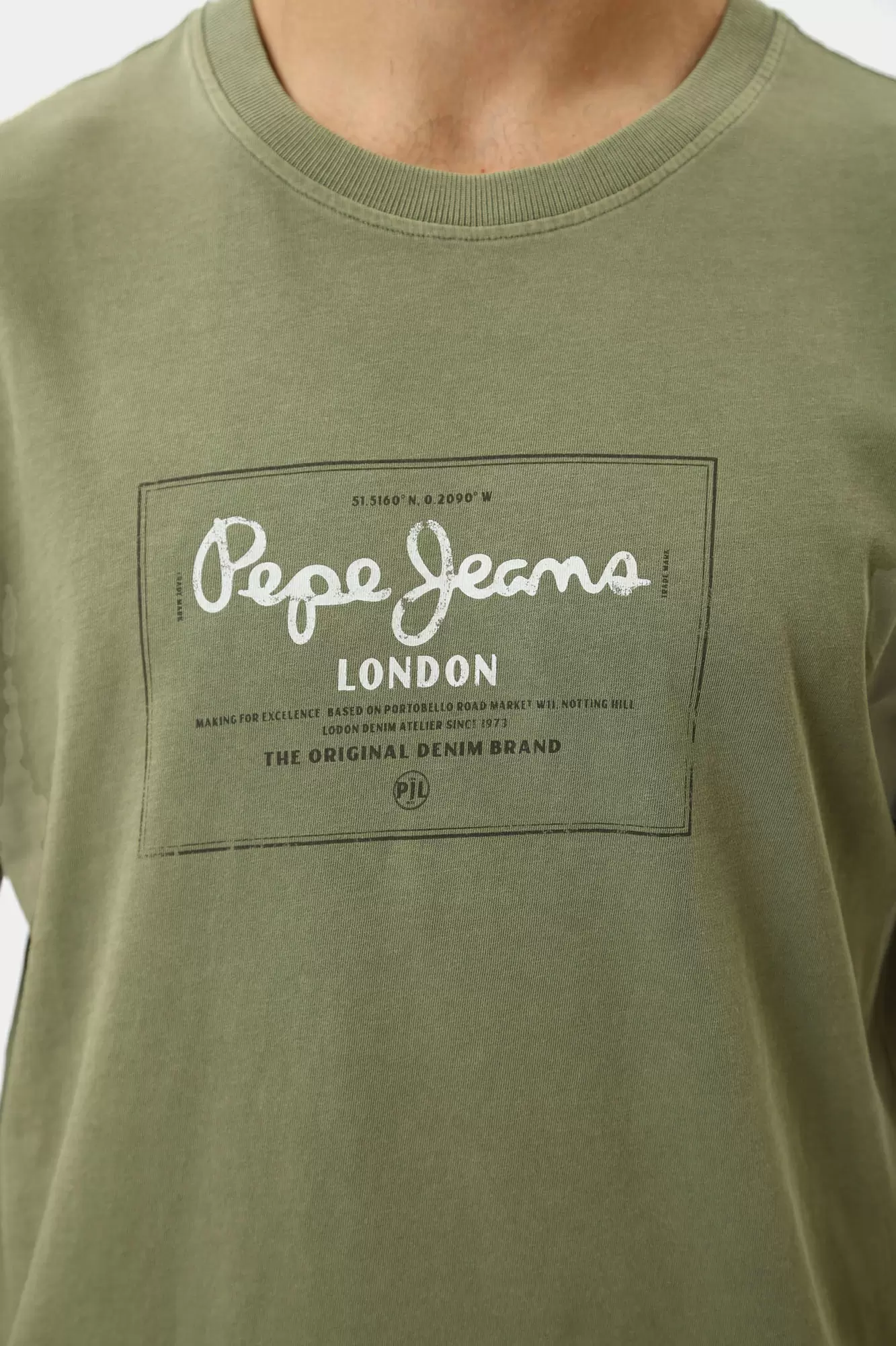 PM509650 Футболка Pepe Jeans Хаки