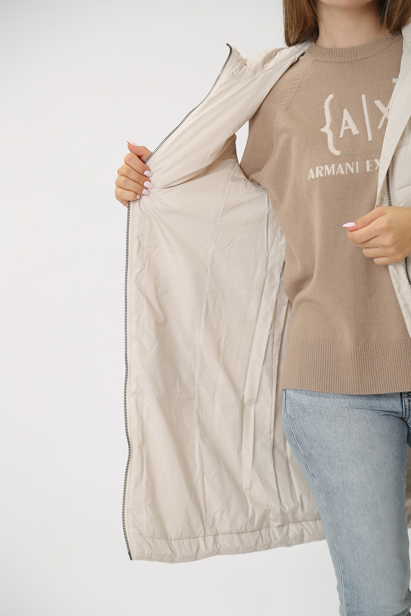 8NYQ22_YNMAZ жилет пуховый armani exchange 