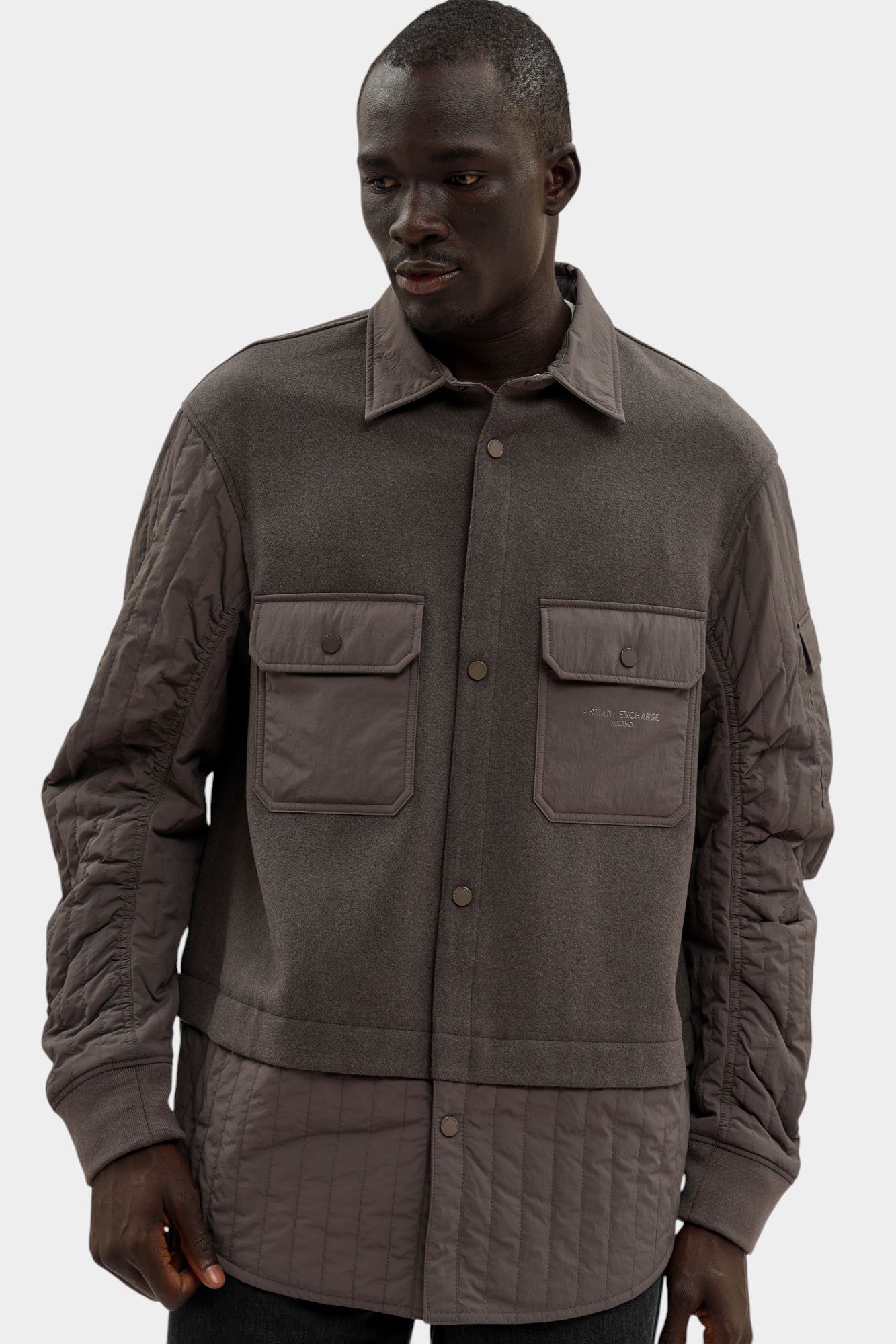 XM000969_AF18943 Куртка Armani Exchange Серый