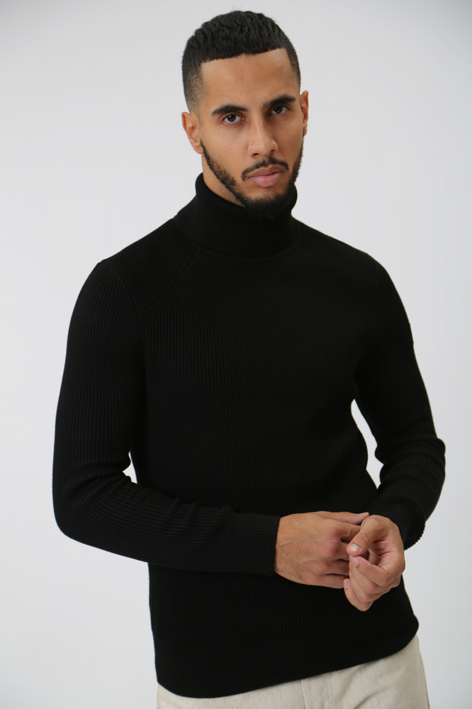 Пальто Karl Lagerfeld Полиэстер Черный