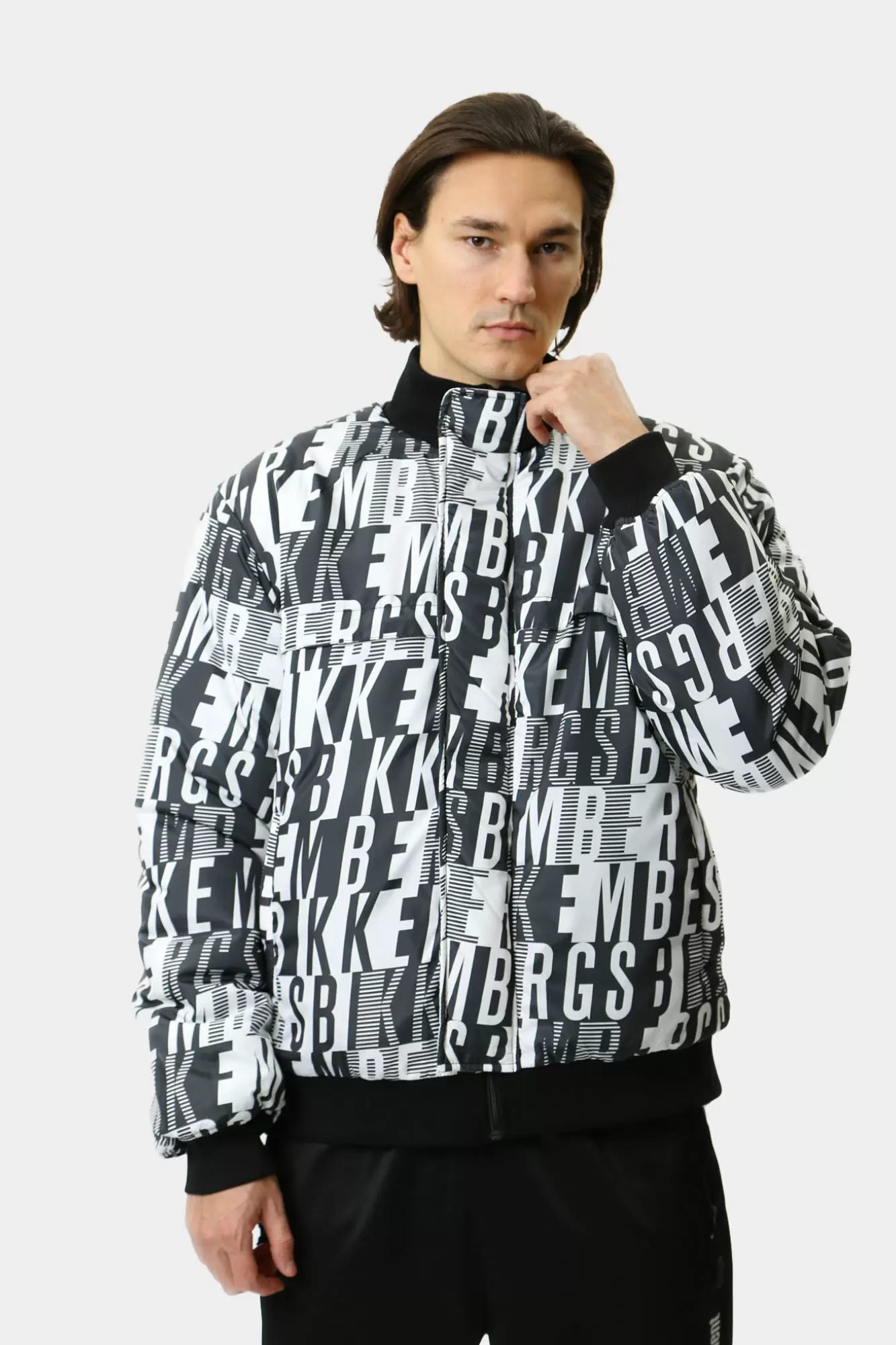 Бомбер Bikkembergs BMG0525_8011 купить в интернет-магазине