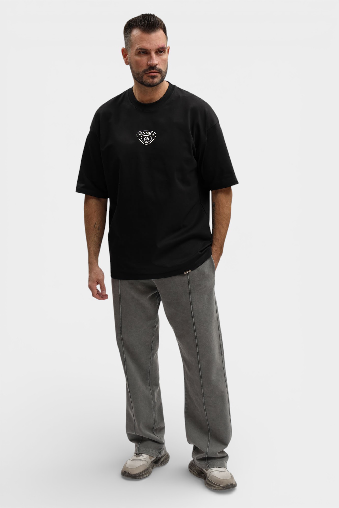 VM-ERK-33-619 Футболка Van Mich Черный