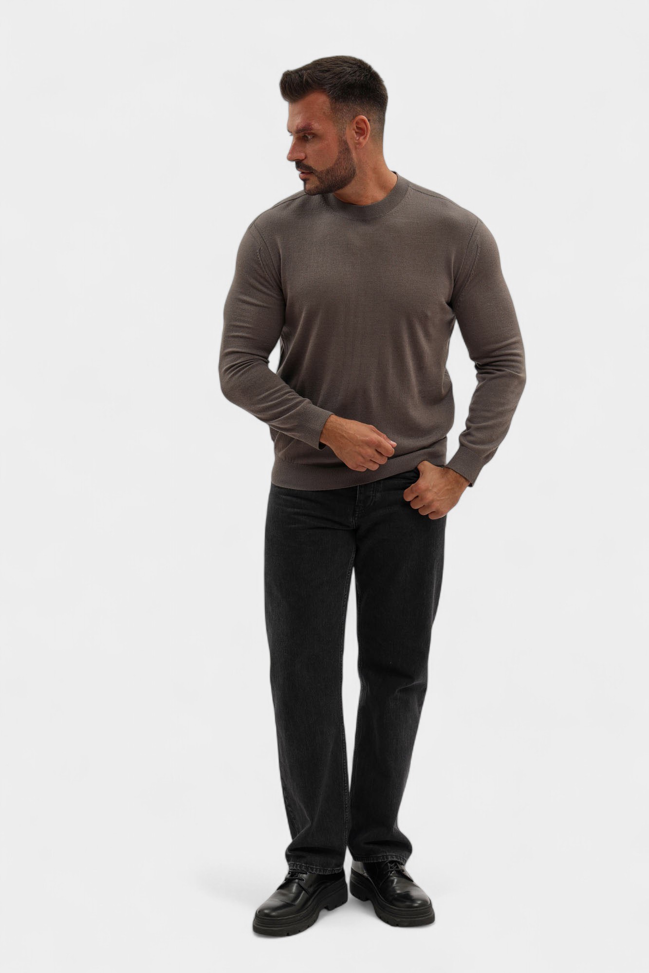 XM001878_AF11982 Джемпер Armani Exchange Серый