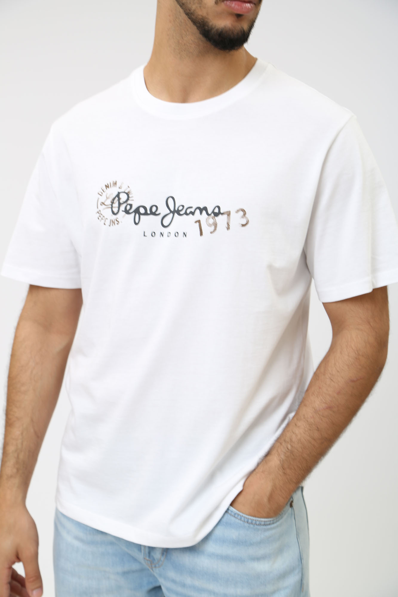 PM509373 Футболка Pepe Jeans Белый