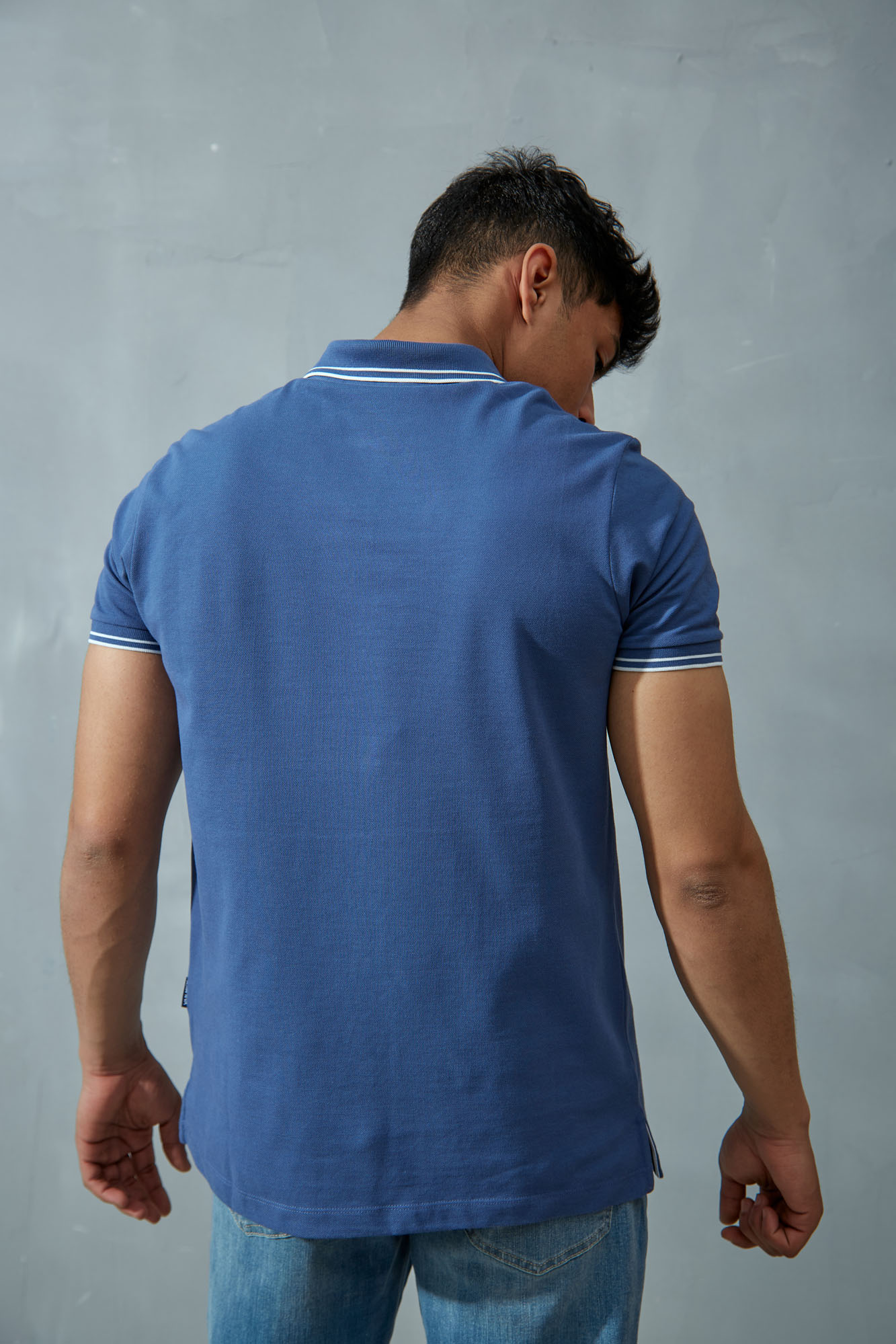 VM-ERK-22-034 Поло Van Mich Синий