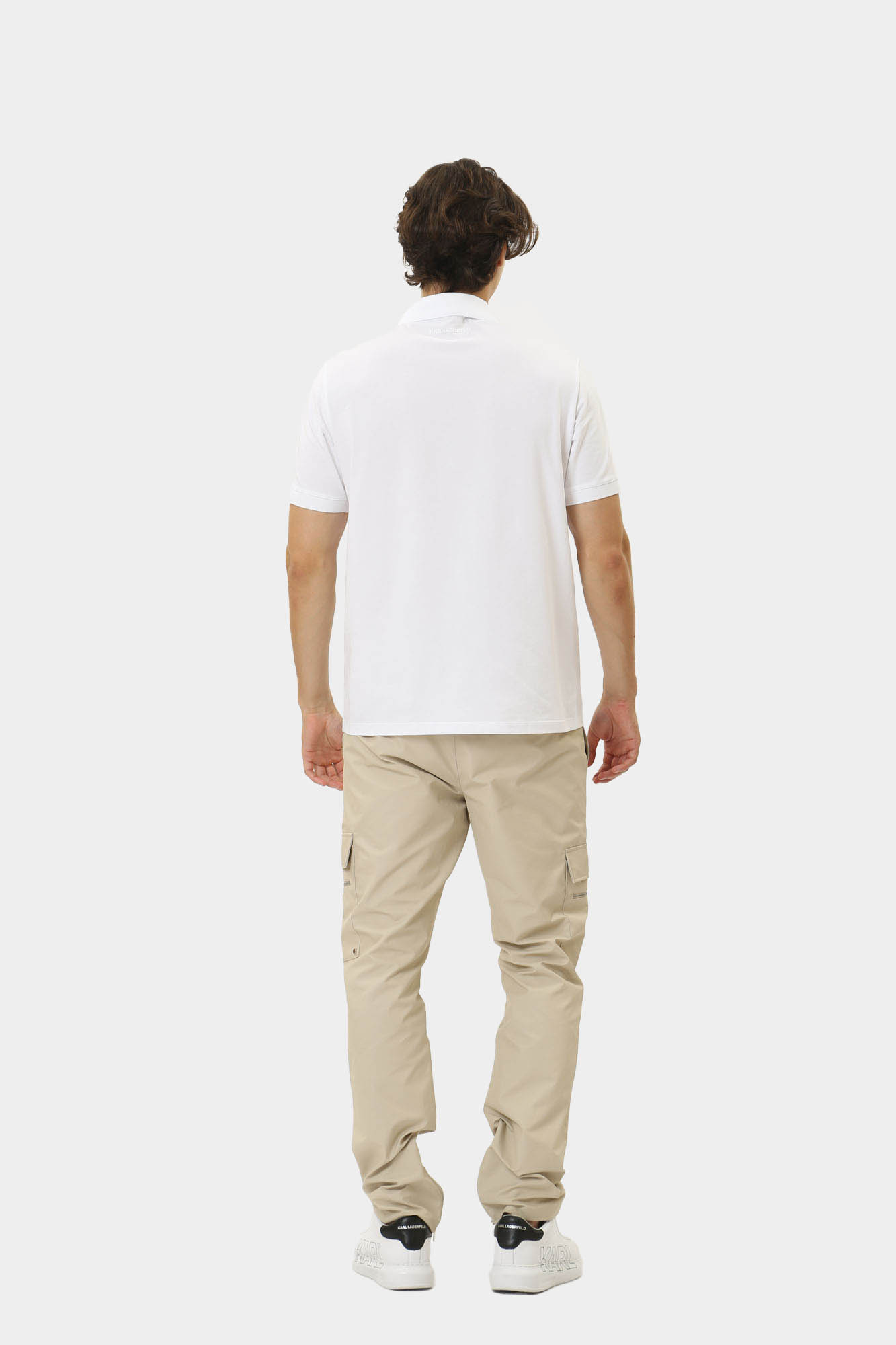 543221_745402 Поло Karl Lagerfeld Белый
