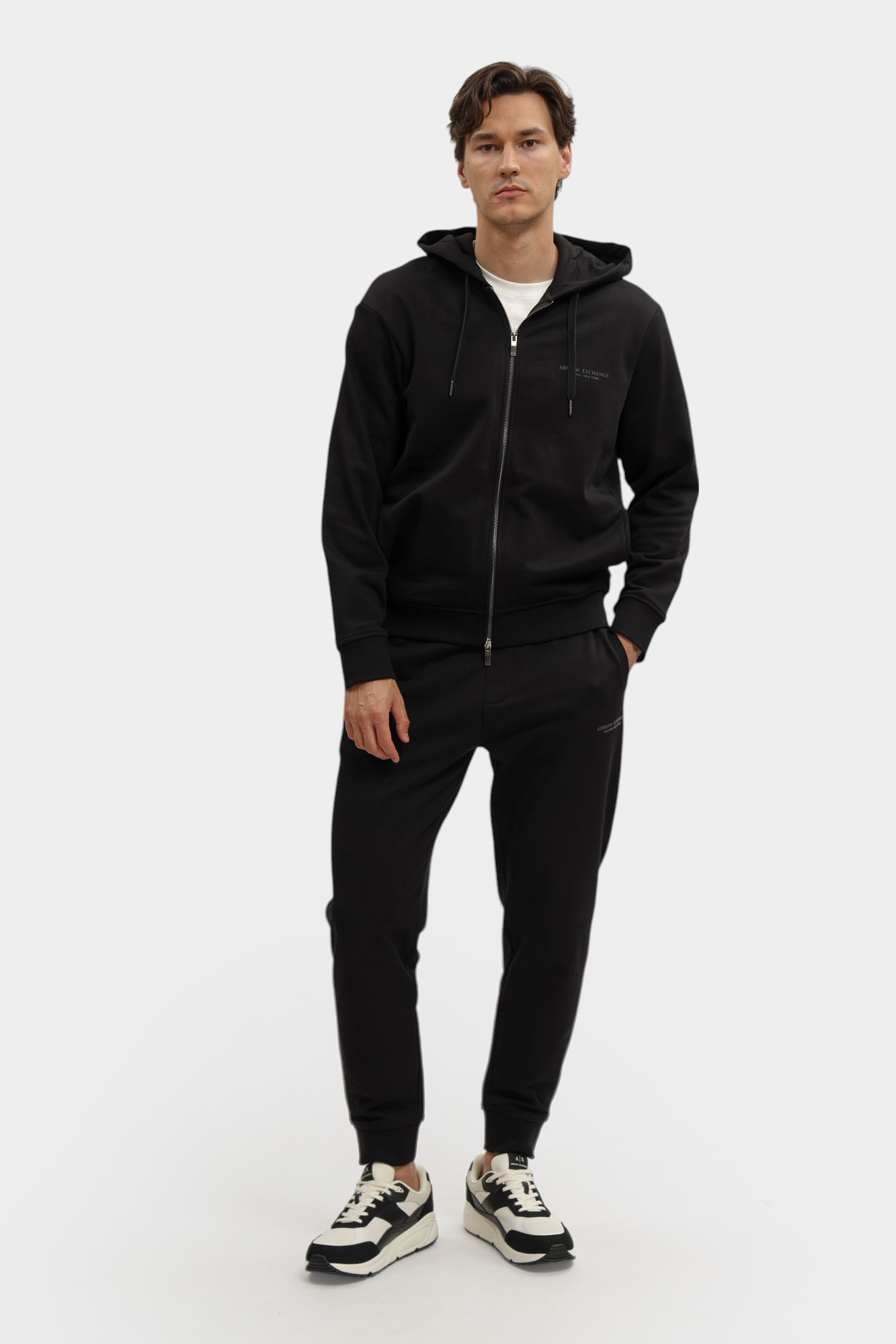 XM001293_AF20934 Толстовка с капюшоном Armani Exchange Черный