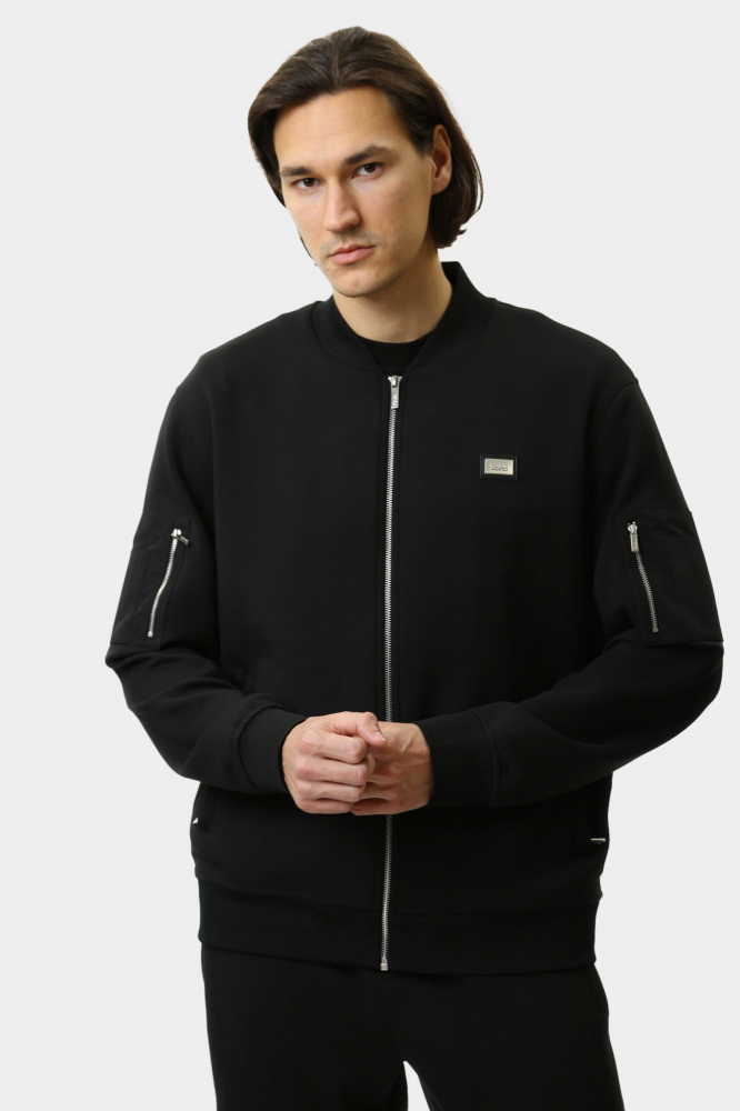 Пальто пуховое Karl Lagerfeld Полиэстер Черный