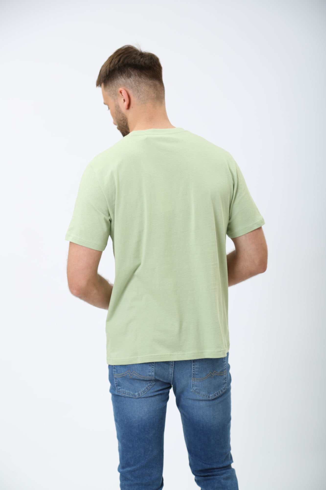 1014927 Футболка Mustang Зеленый