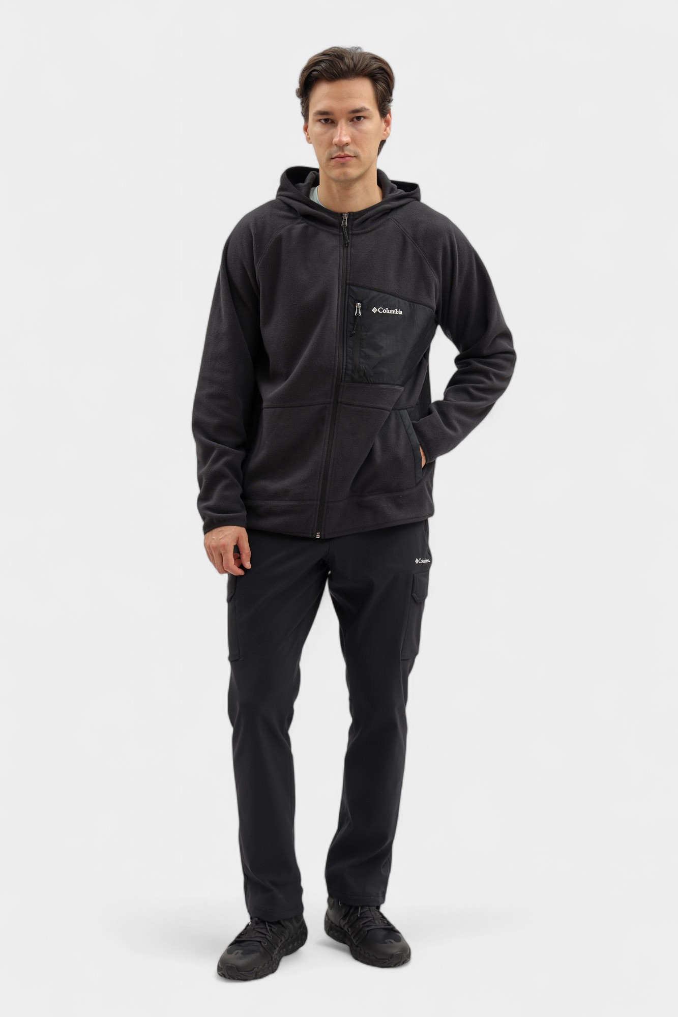 2135701 Куртка трикотажная Columbia Черный