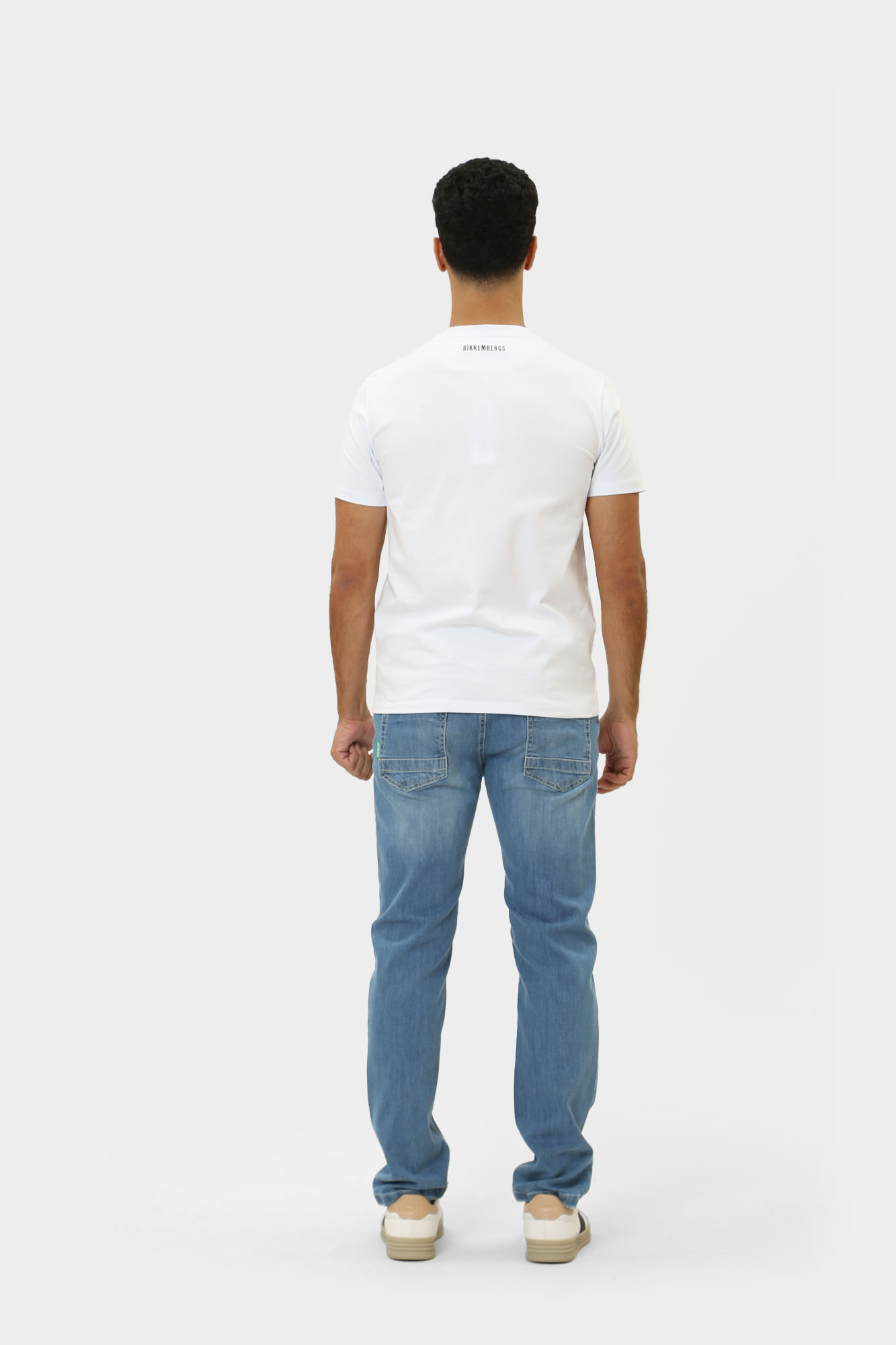 PBMT0071 Футболка Bikkembergs Белый