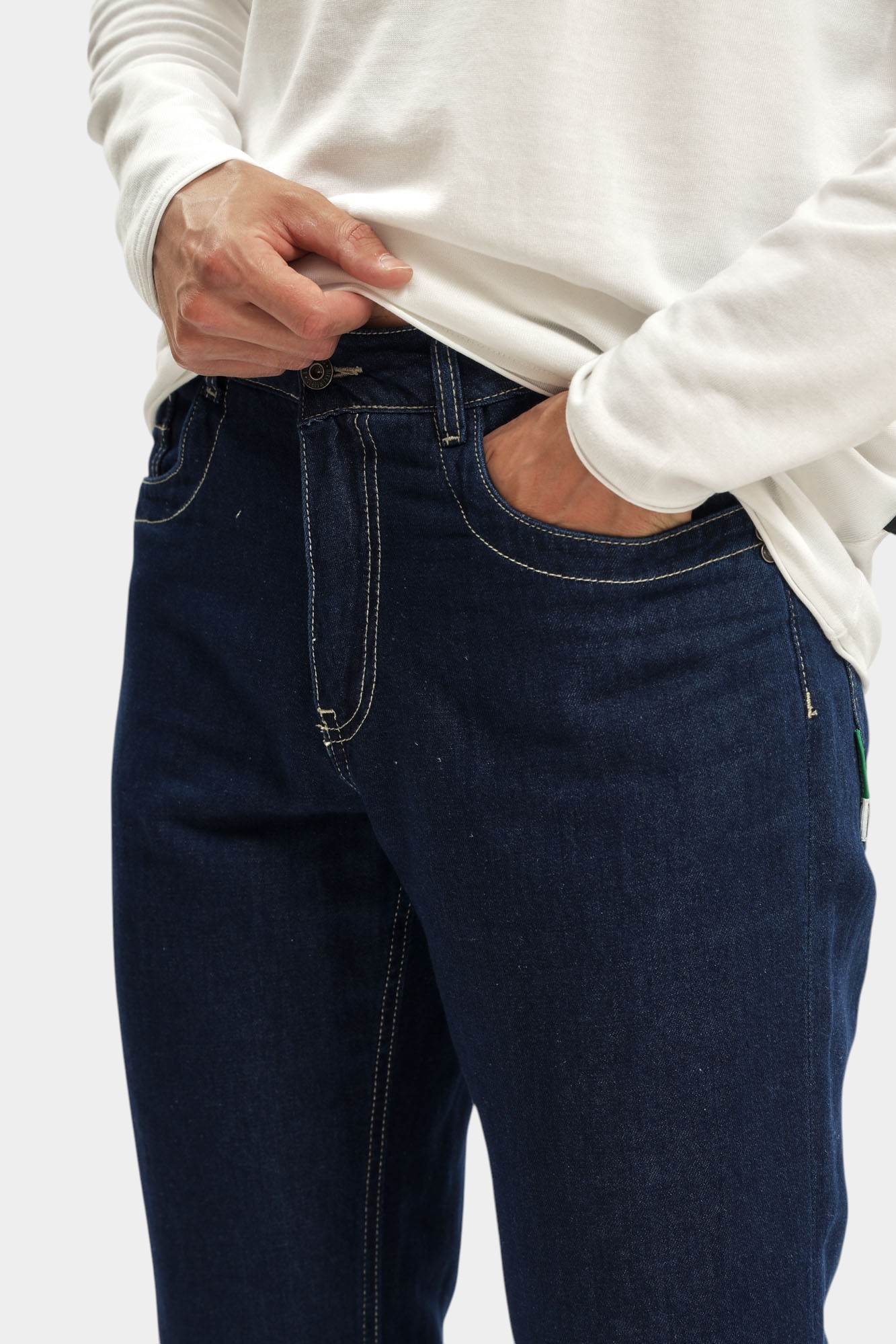 BMD0833R Брюки джинсовые Bikkembergs Синий