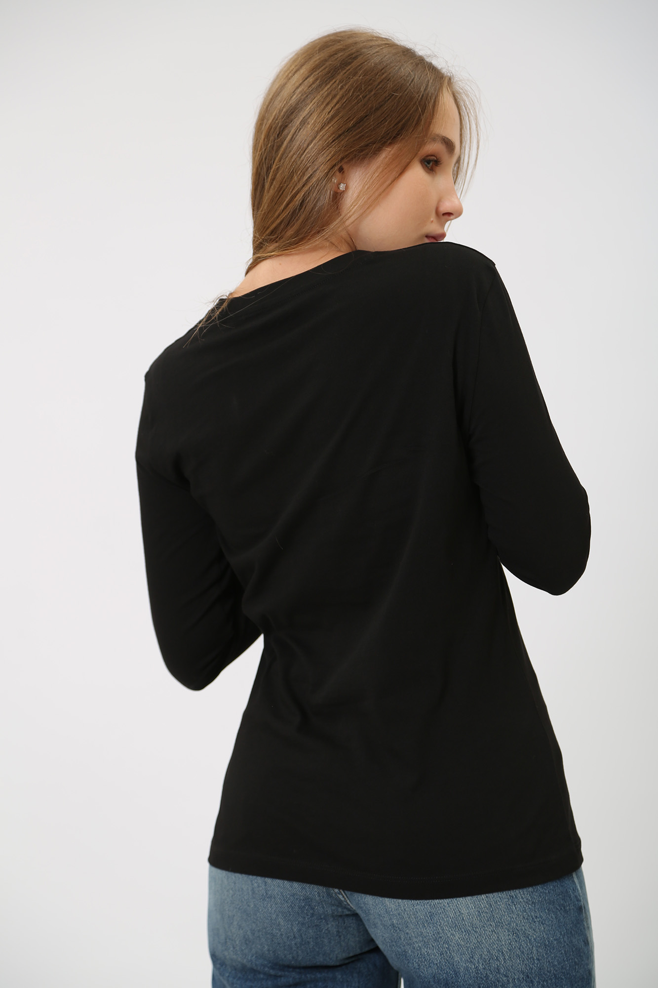 6RYT49_YJ3RZ футболка д/р armani exchange 